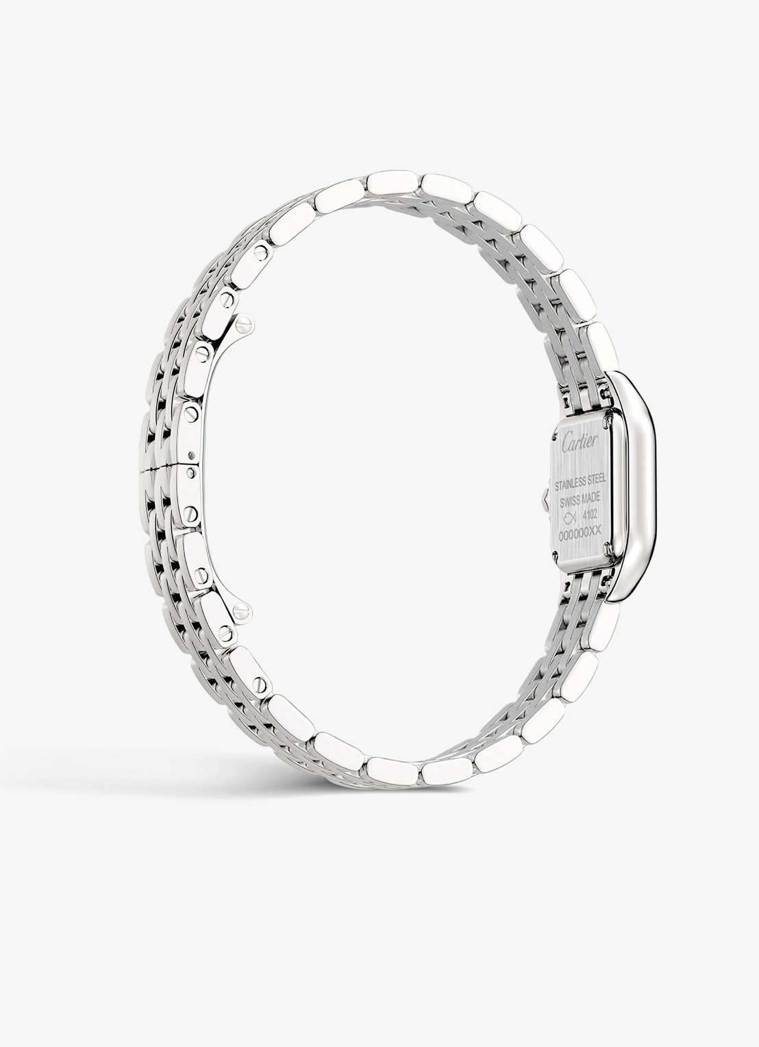 Cartier Panthère de Cartier horloge, klein model CRWSPN0012 - achterkant 6 zilver