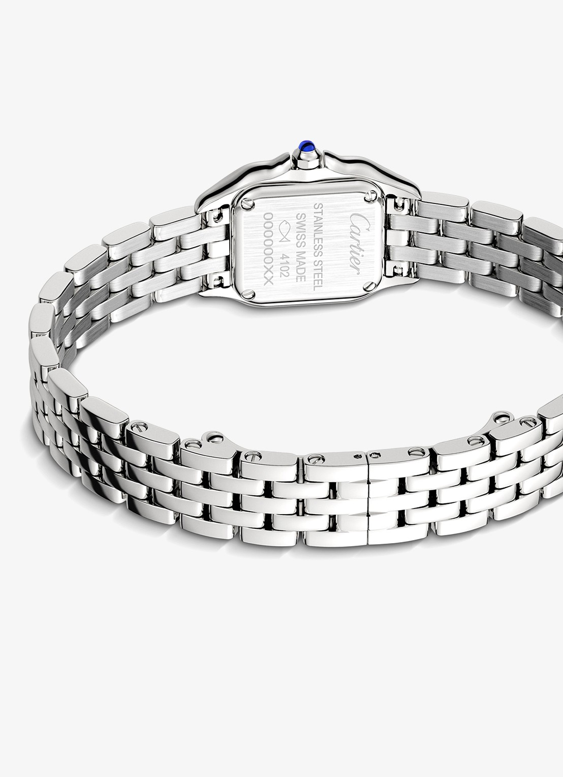 Cartier Panthère de Cartier horloge, klein model CRWSPN0012 - detail 2 zilver