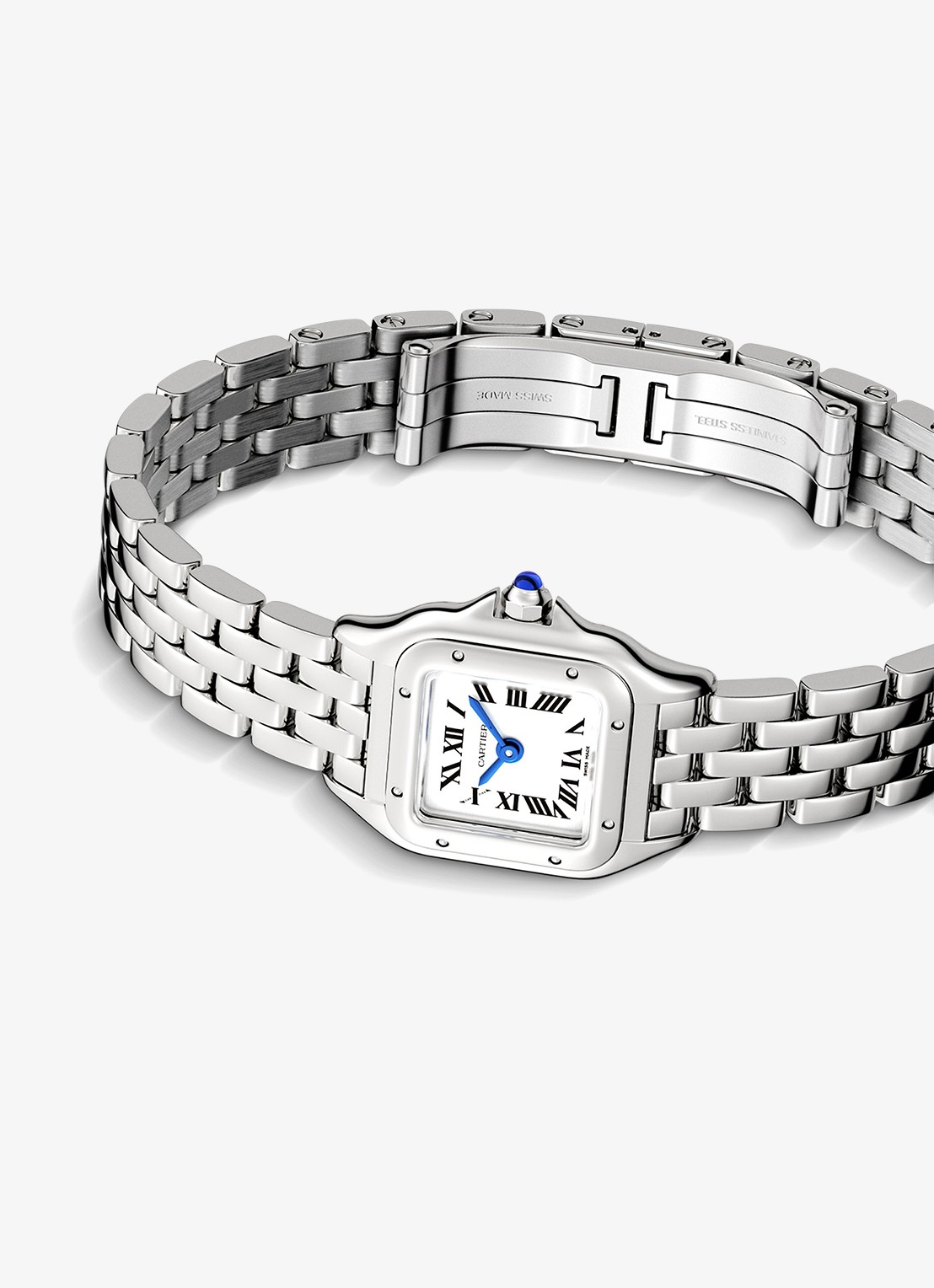 Cartier Panthère de Cartier horloge, klein model CRWSPN0012 - detail 4 zilver