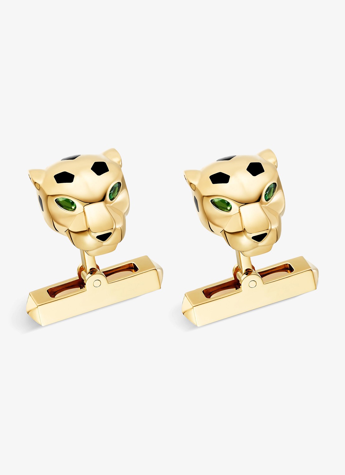 Cartier Panthère de Cartier manchetknopen van 18 karaat geelgoud CROG000654 - voorkant geelgoud