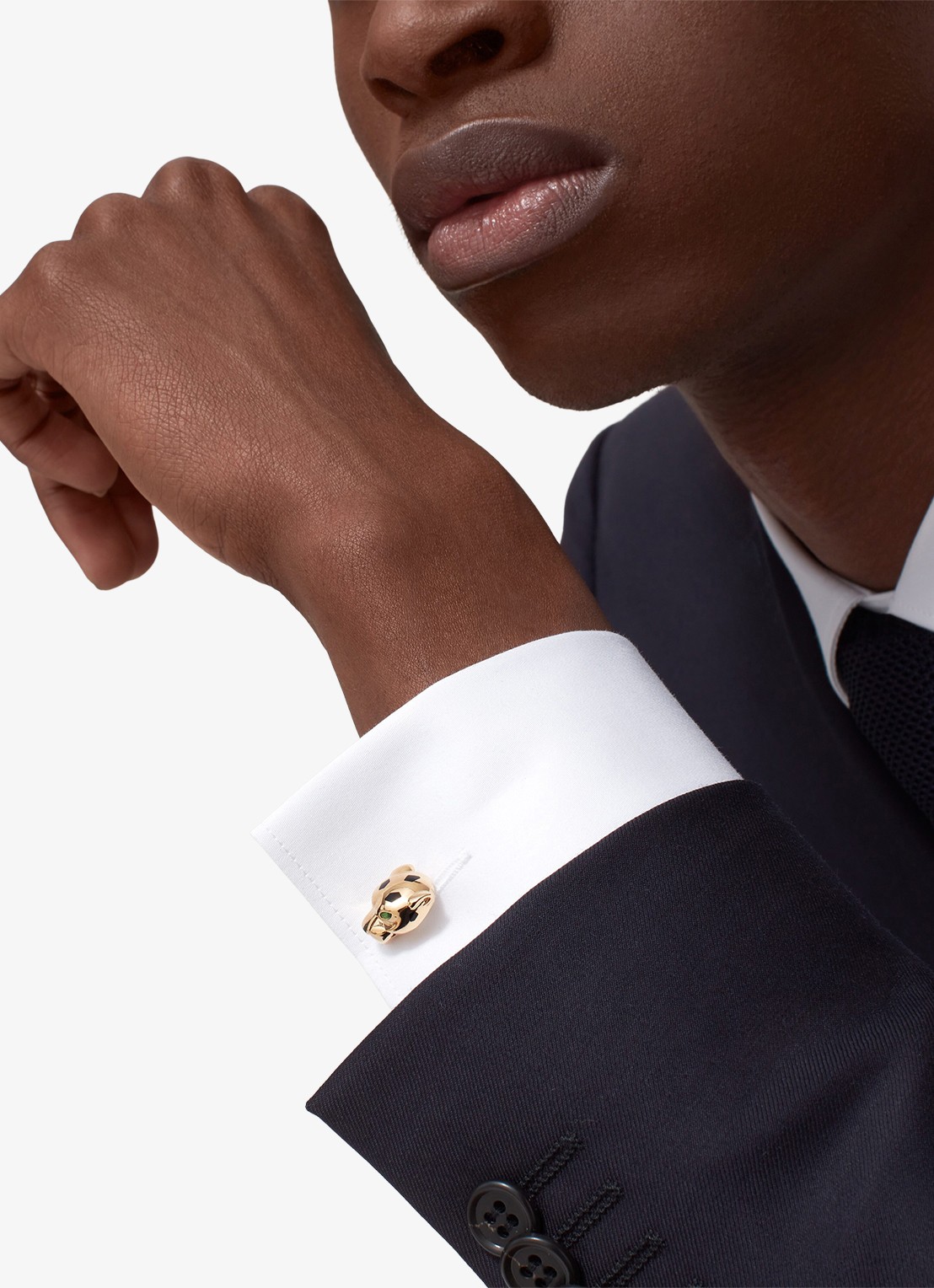 Cartier Panthère de Cartier manchetknopen van 18 karaat geelgoud CROG000654 - voorkant 2 geelgoud