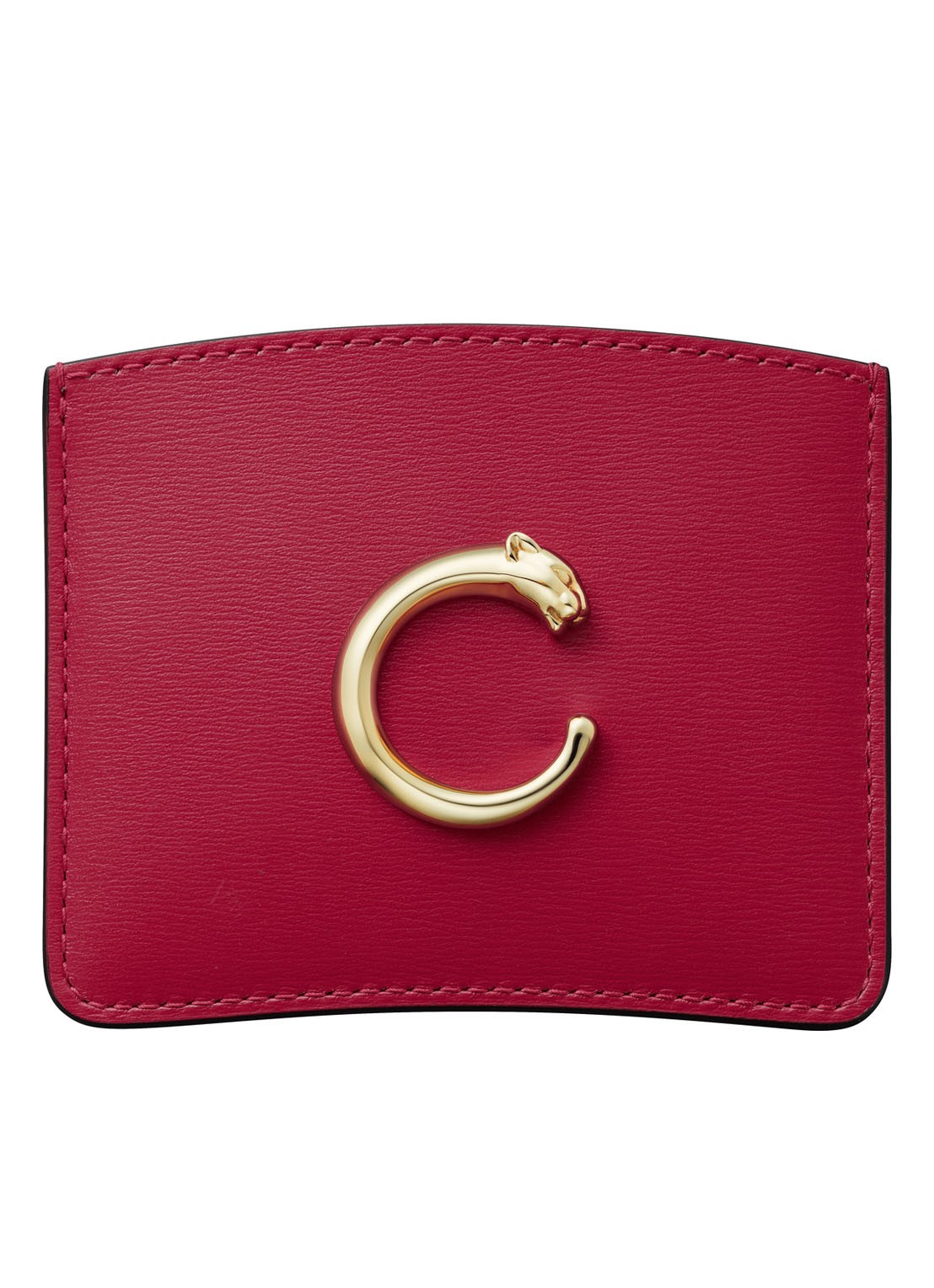 Cartier Panthère de Cartier pasjeshouder van kalfsleer CRL3002037 - voorkant 4 rood