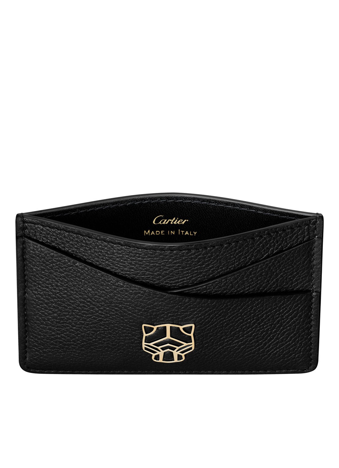 Cartier Panthère de Cartier pasjeshouder van kalfsleer CRL3002049 - voorkant zwart