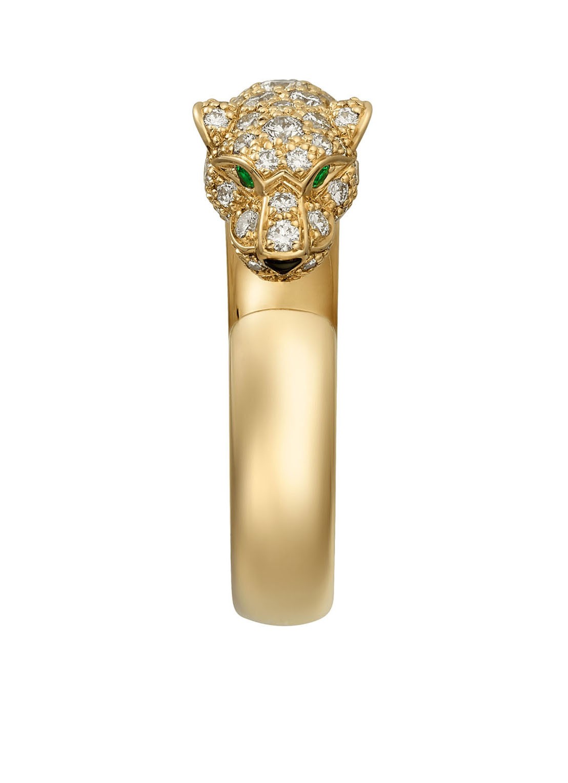 Cartier Panthère de Cartier ring van 18 karaat geelgoud met diamanten CRN4765800 - detail 4 geelgoud