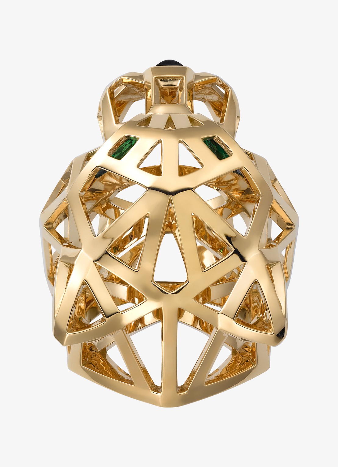 Cartier Panthère de Cartier ring van 18 karaat geelgoud met edelsteen CRN47225 - achterkant 6 geelgoud