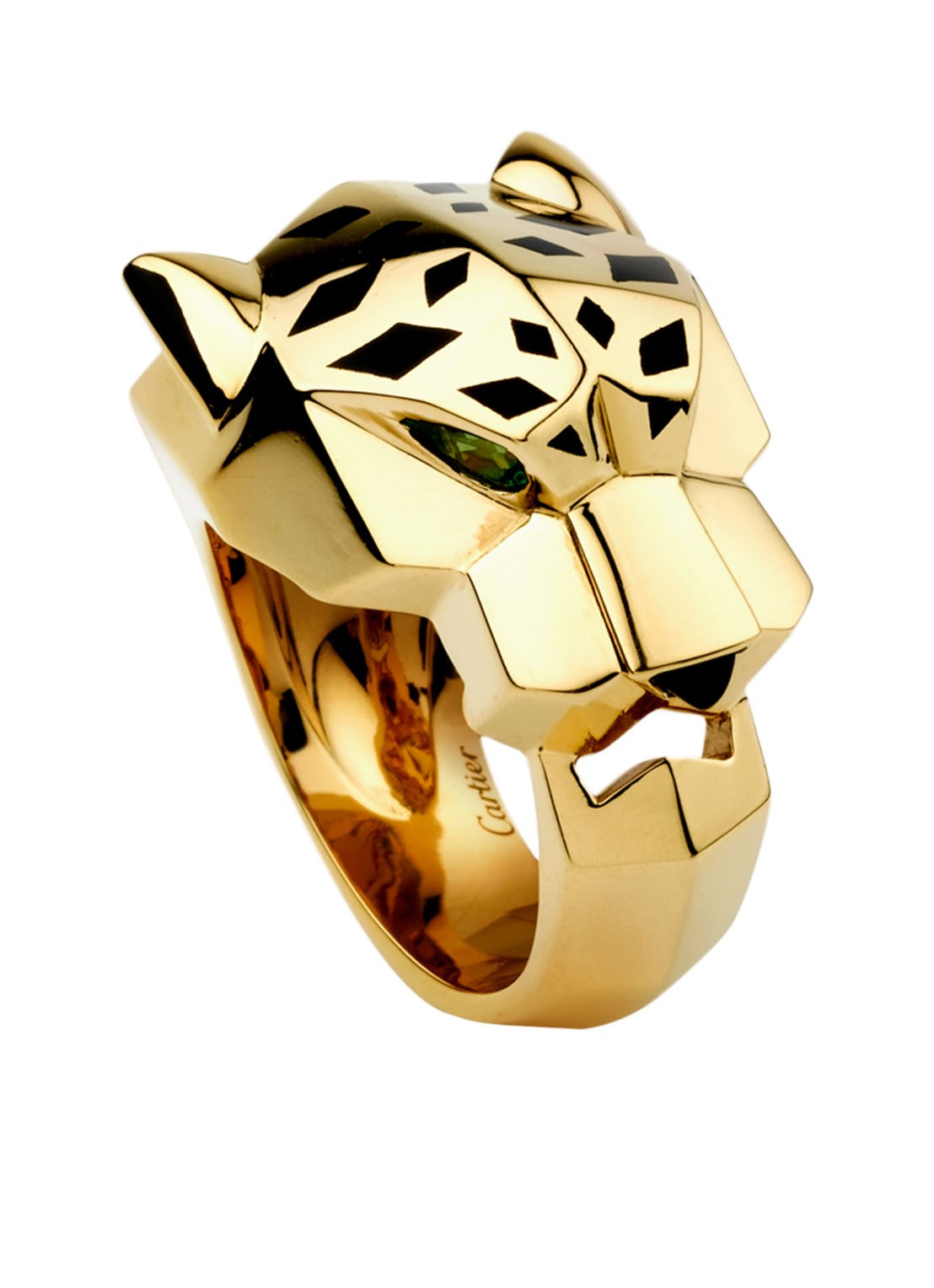 Cartier Panthère de Cartier ring van 18k geelgoud met edelsteen CRB4074100 - voorkant geelgoud