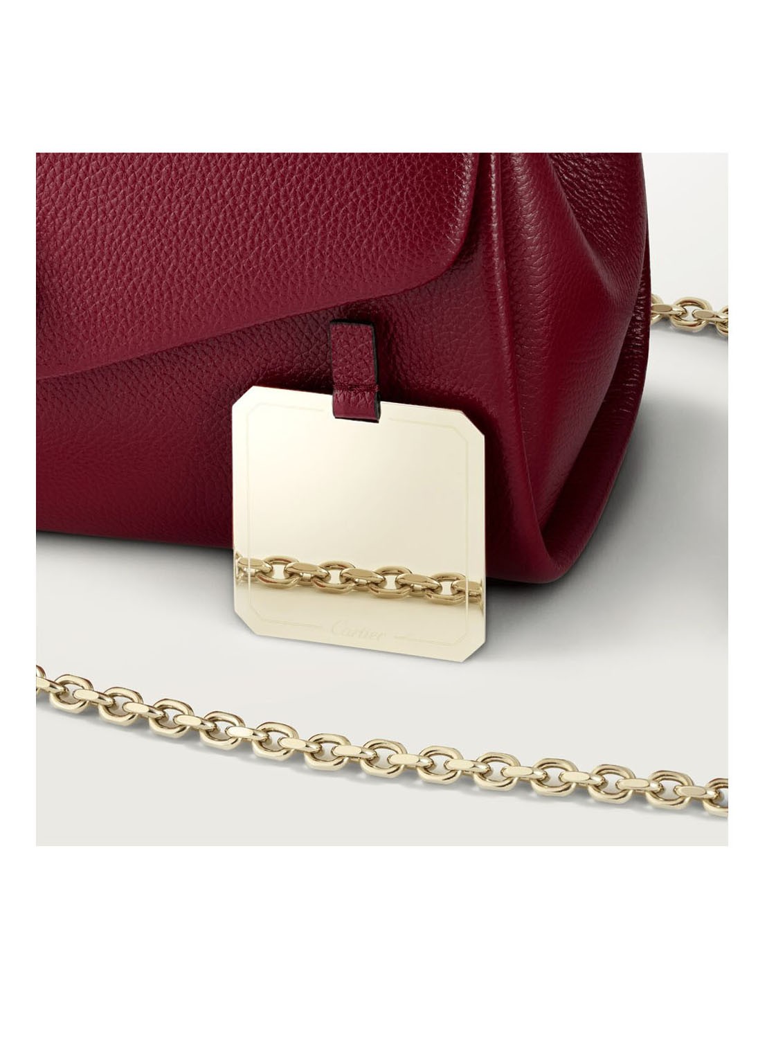 Cartier Panthère de Cartier Small crossbodytas van kalfsleer CRL1002398 - detail 3 bordeauxrood