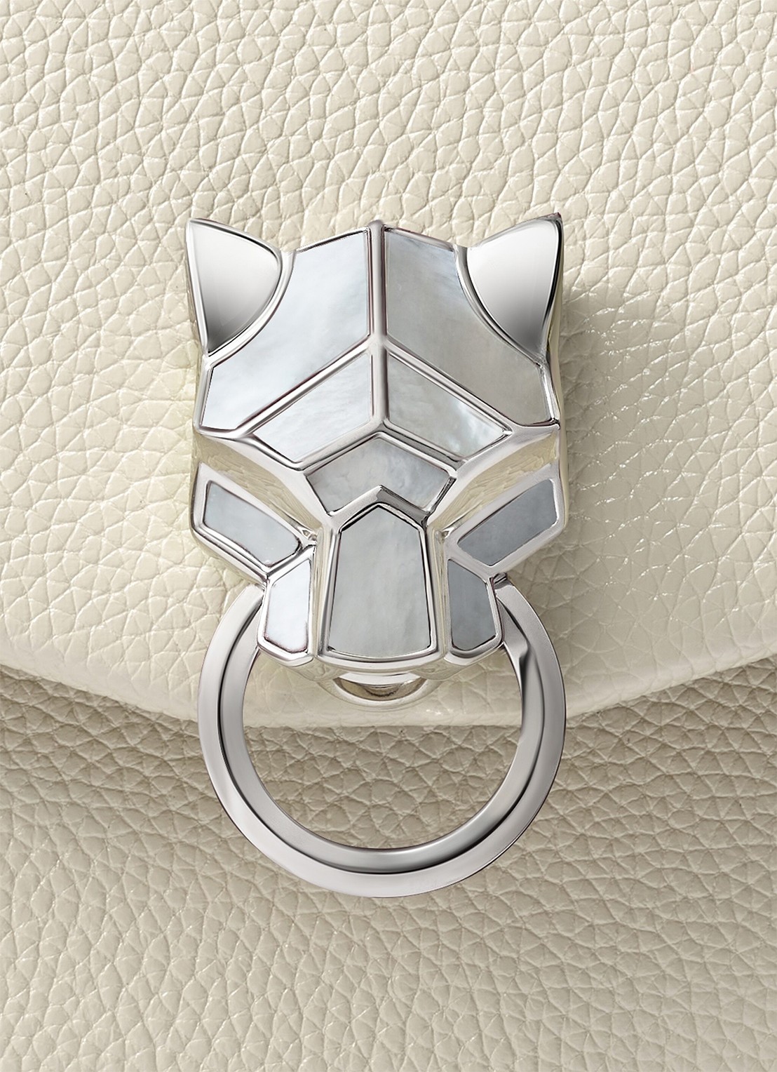 Cartier Panthère de Cartier Small schoudertas van kalfsleer CRL1002659 - detail 4 wit