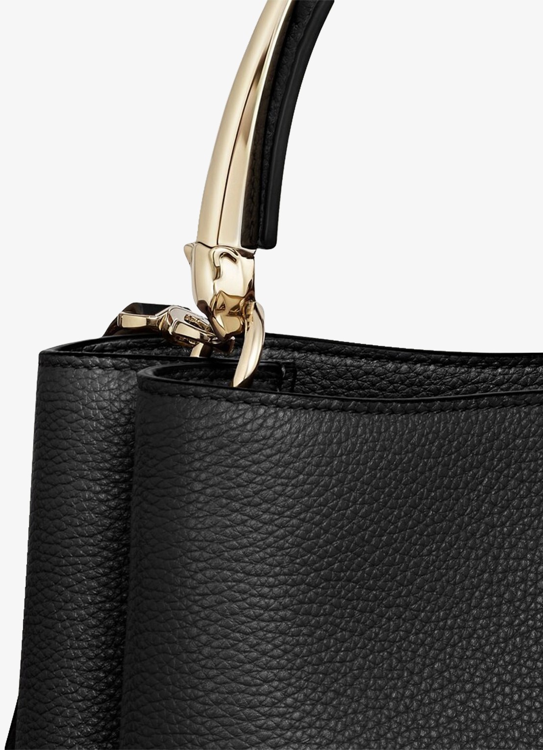 Cartier Panthère Double de Cartier handtas van kalfsleer CRL1002586 - detail 7 zwart