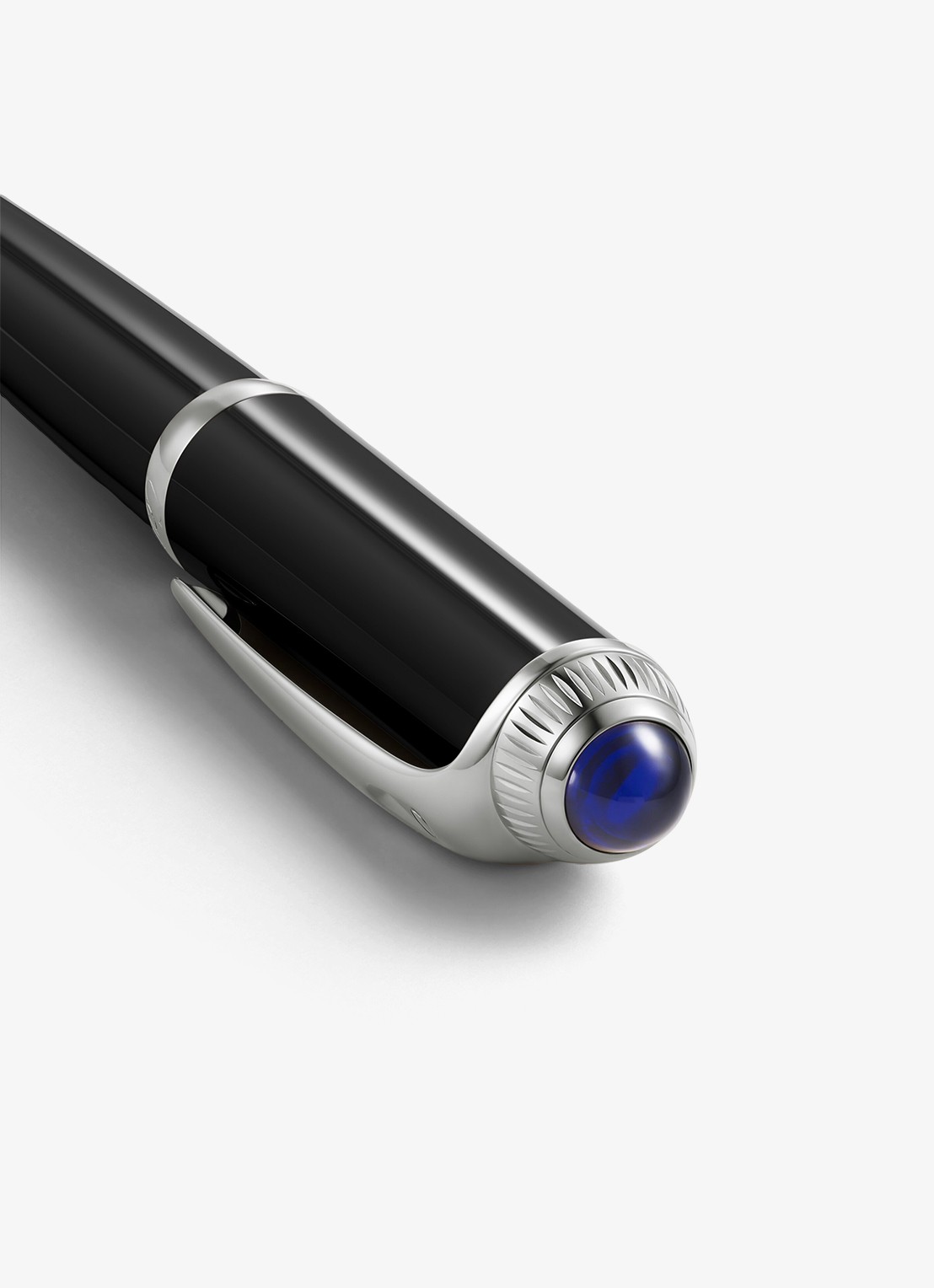 Cartier R de Cartier balpen met composiet CROP000329 - detail 3 zwart
