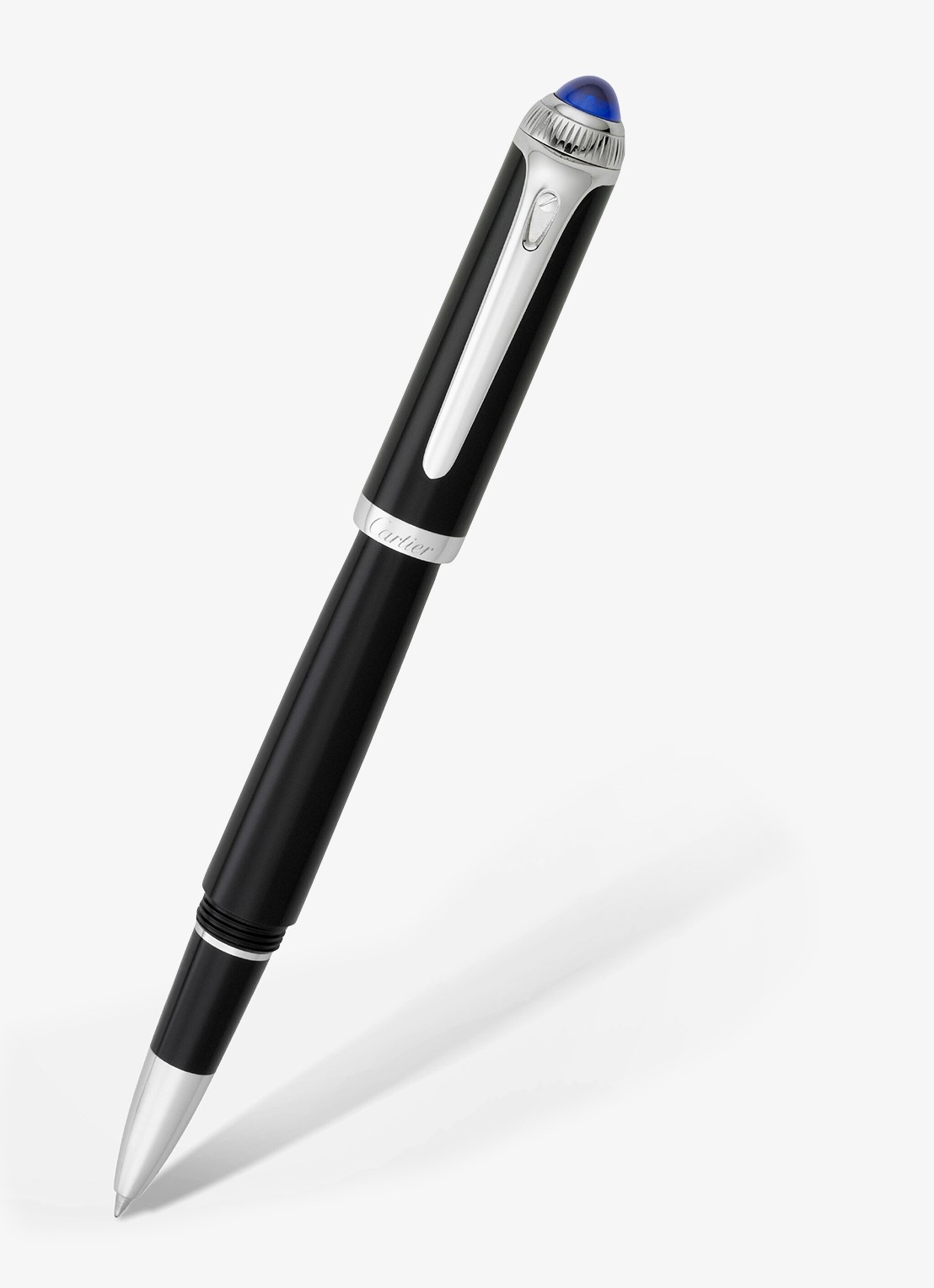 Cartier R de Cartier pen met composiet CROP000209 - voorkant 8 zwart