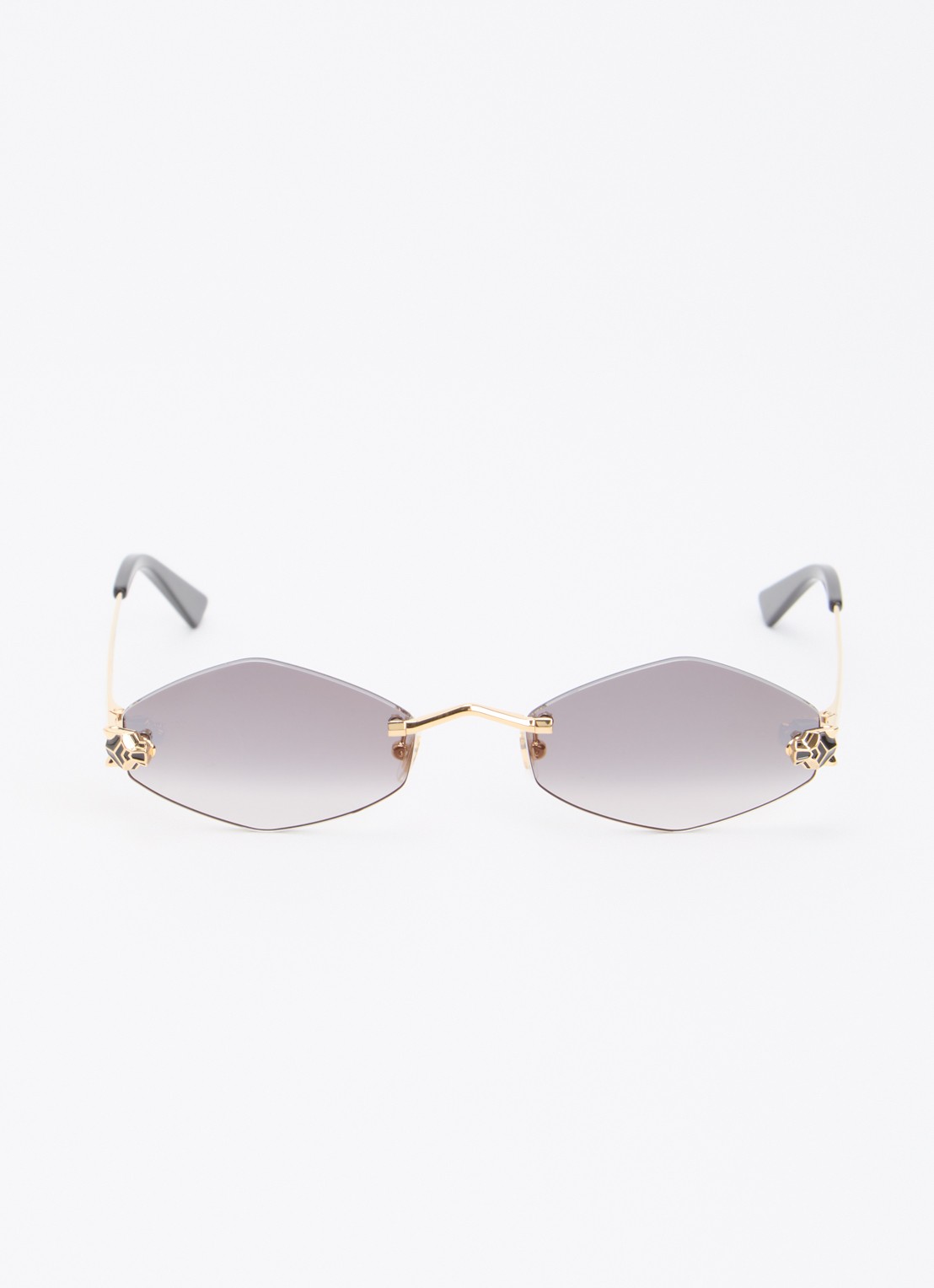 Cartier Retro zonnebril CT0433S - detail goud