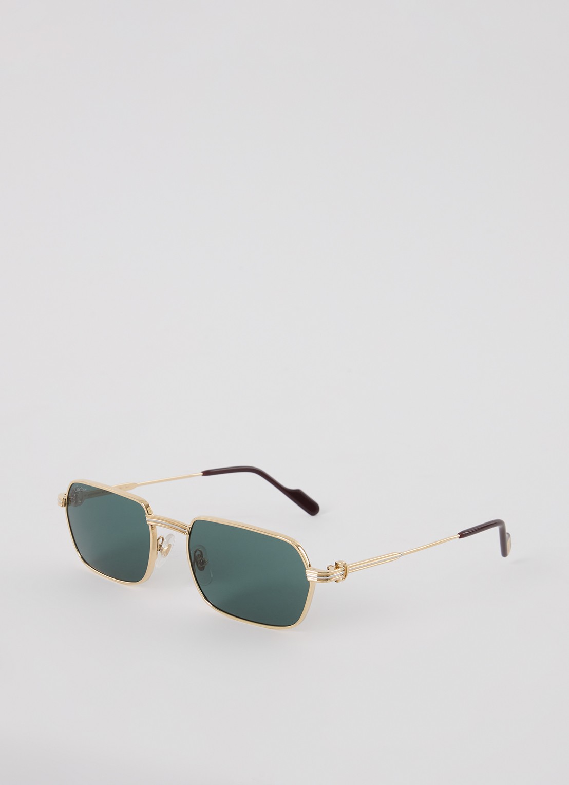 Cartier Retro zonnebril CT0463S  - voorkant goud