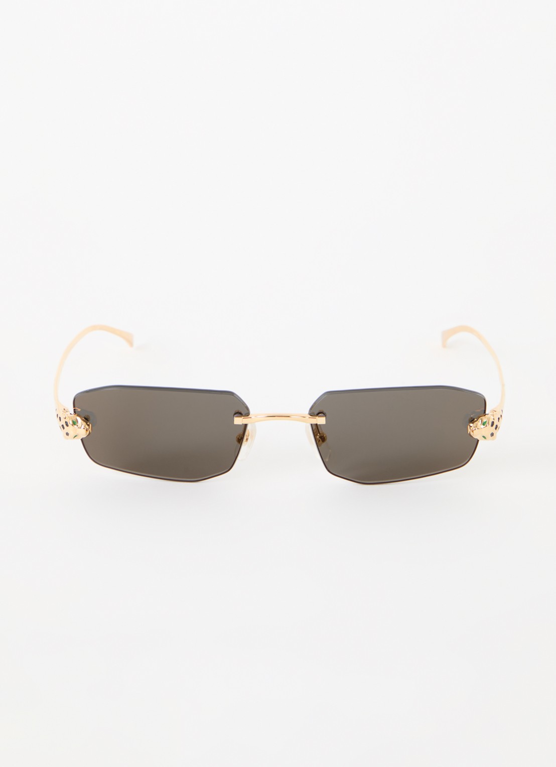 Cartier Retro zonnebril CT0474S - detail goud