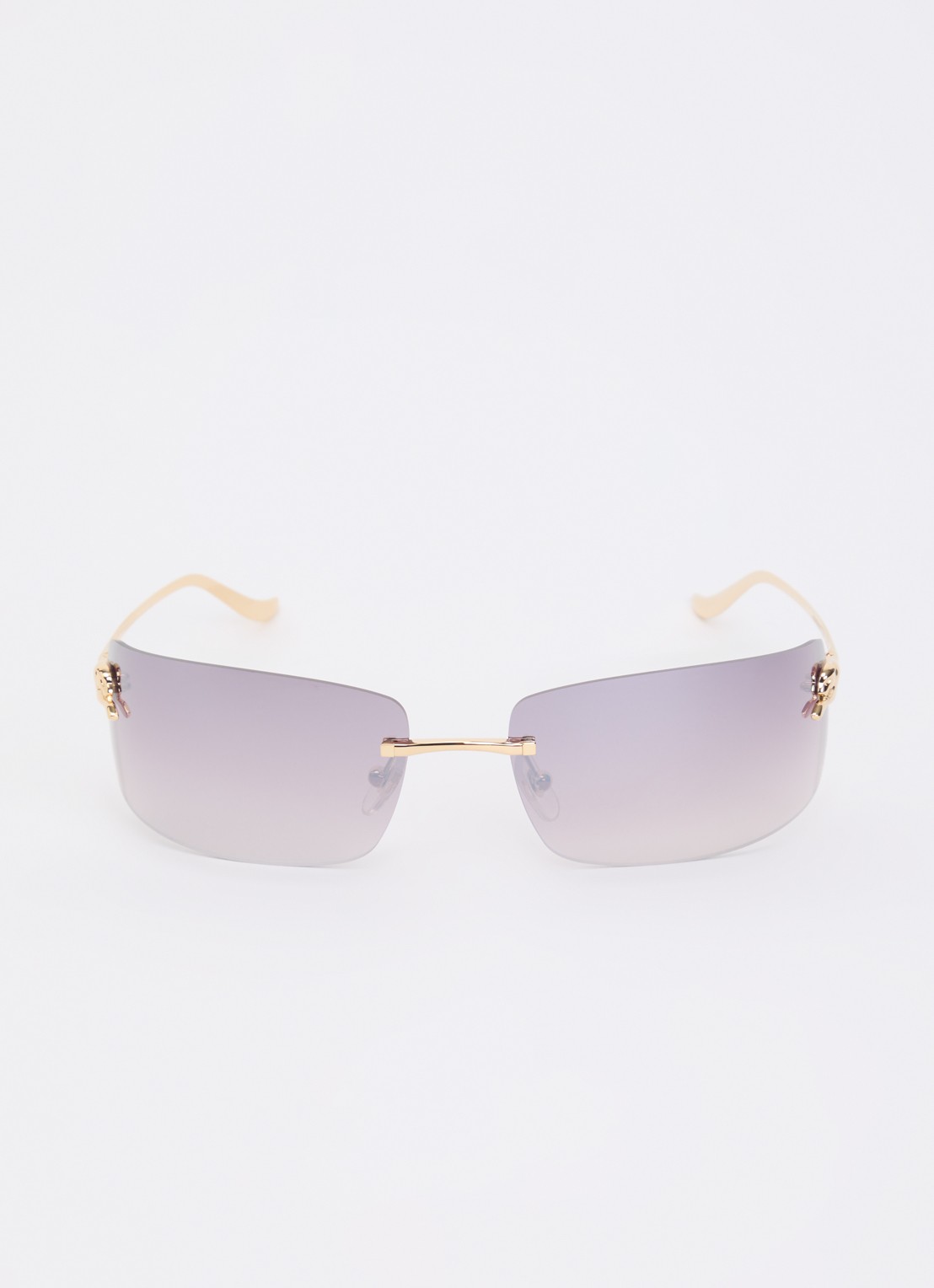 Cartier Retro zonnebril CT0503S - detail goud