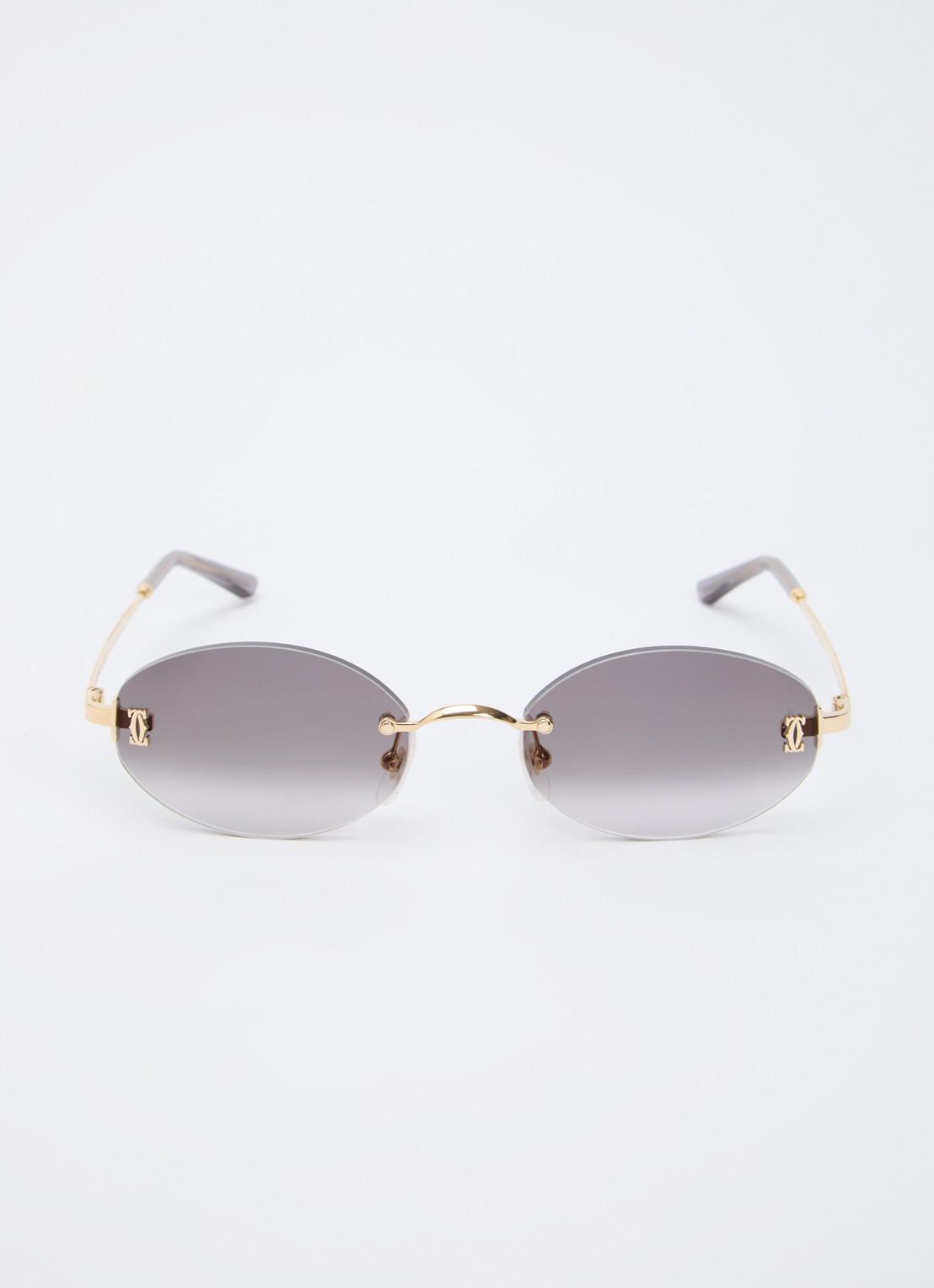 Cartier Retro zonnebril CT0529S - detail goud