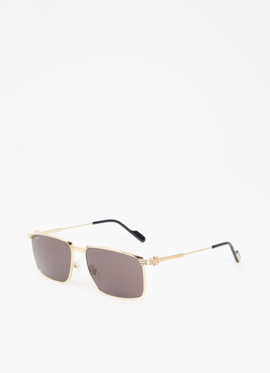 Cartier Retro zonnebril CT0534S - voorkant 4 goud