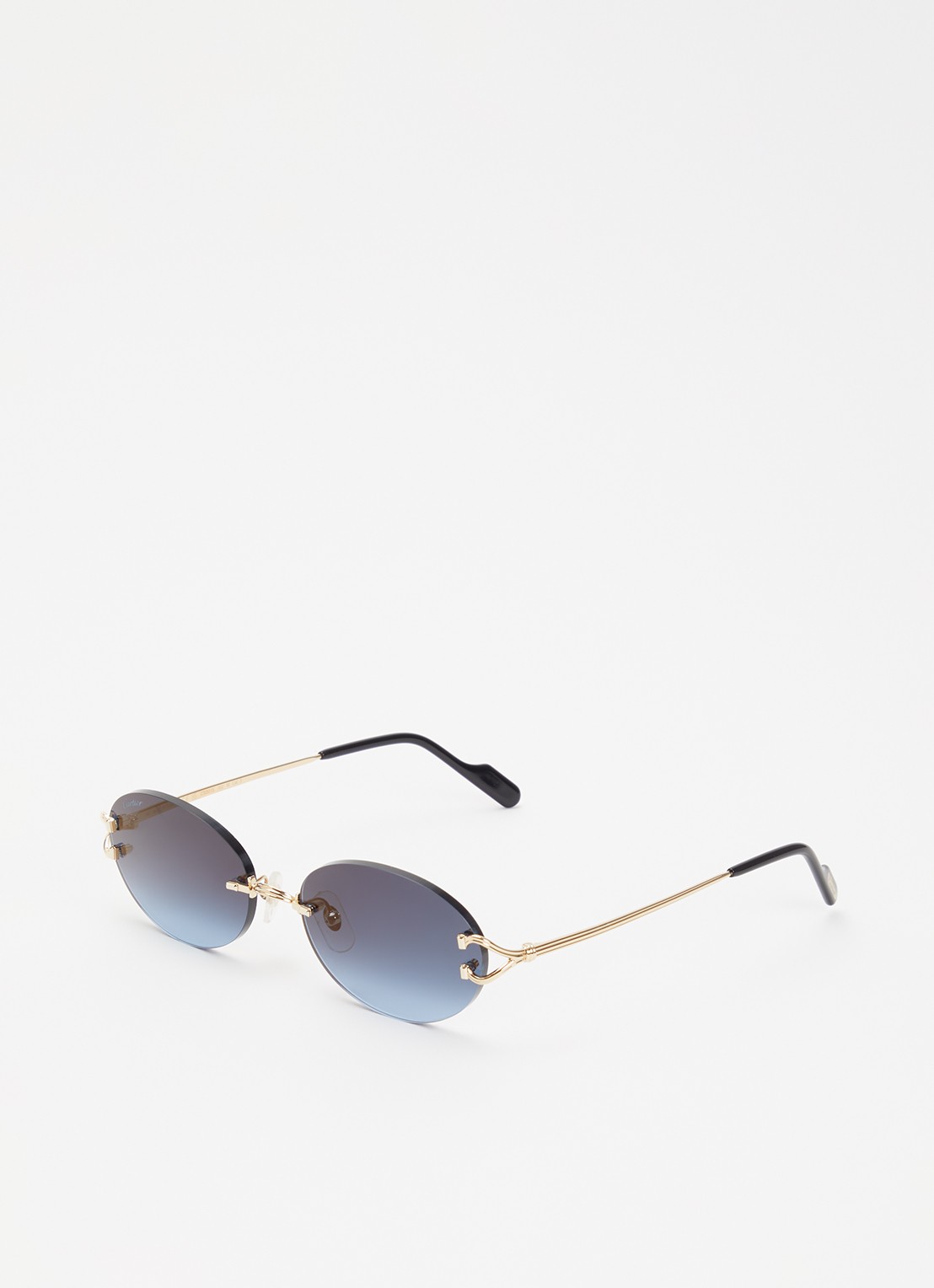 Cartier Retro zonnebril CT0551S - voorkant 4 goud
