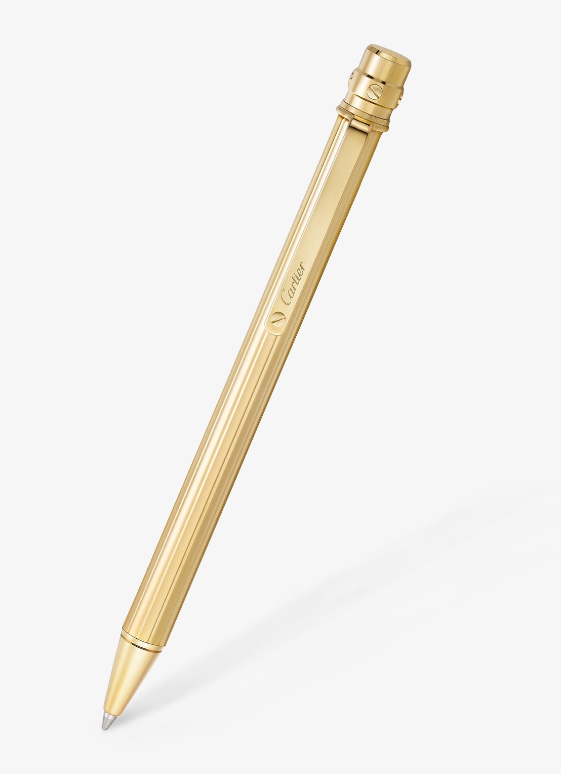 Cartier Santos de Cartier balpen CROP000376 - voorkant 7 goud