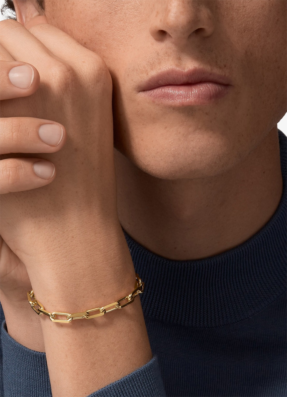 Cartier Santos de Cartier bracelet - voorkant 3 geelgoud