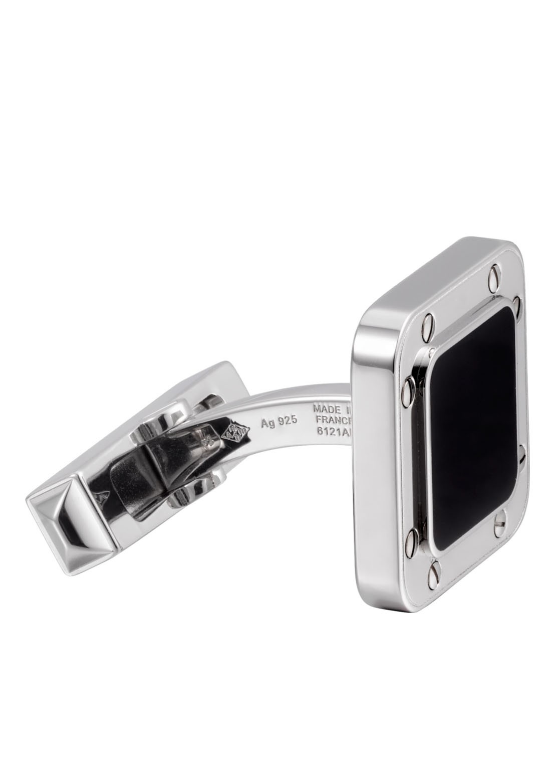 Cartier Santos de Cartier manchetknopen van sterling zilver CROG000145 - detail zilver