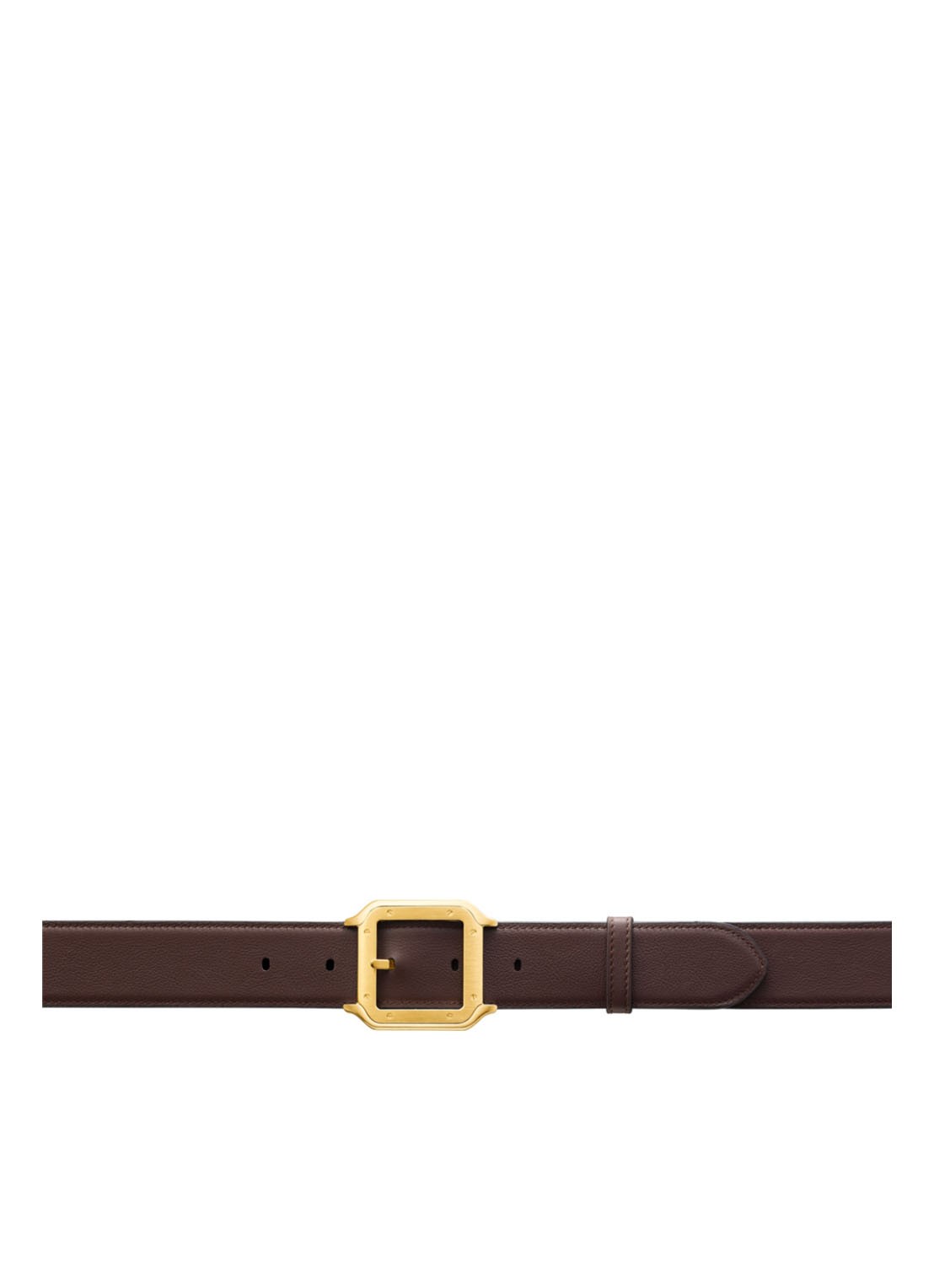 Cartier Santos de Cartier riem van leer CRL5000608 - voorkant 3 zwart