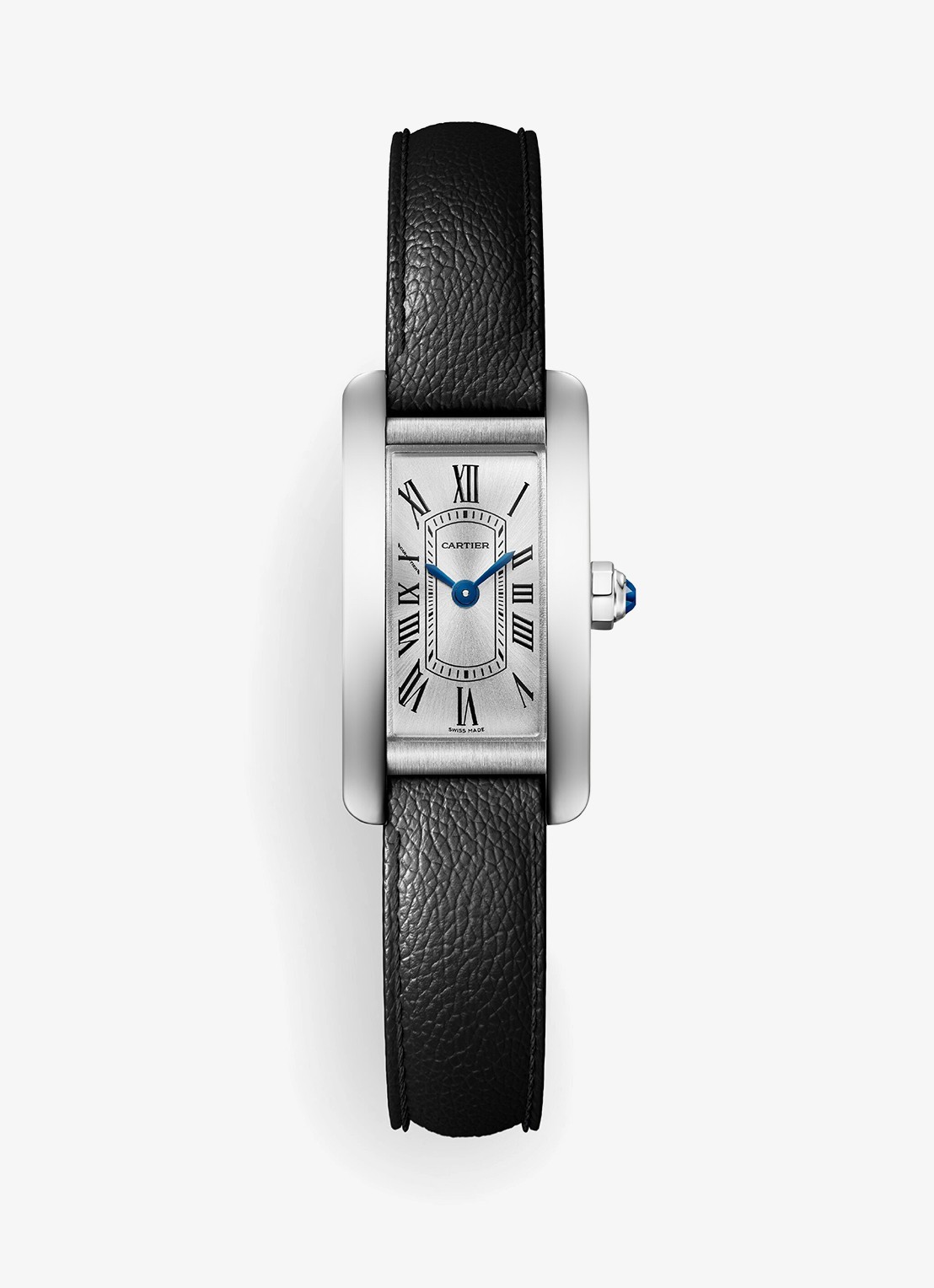 Cartier Tank Américaine horloge CRWSTA0100 - voorkant zilver