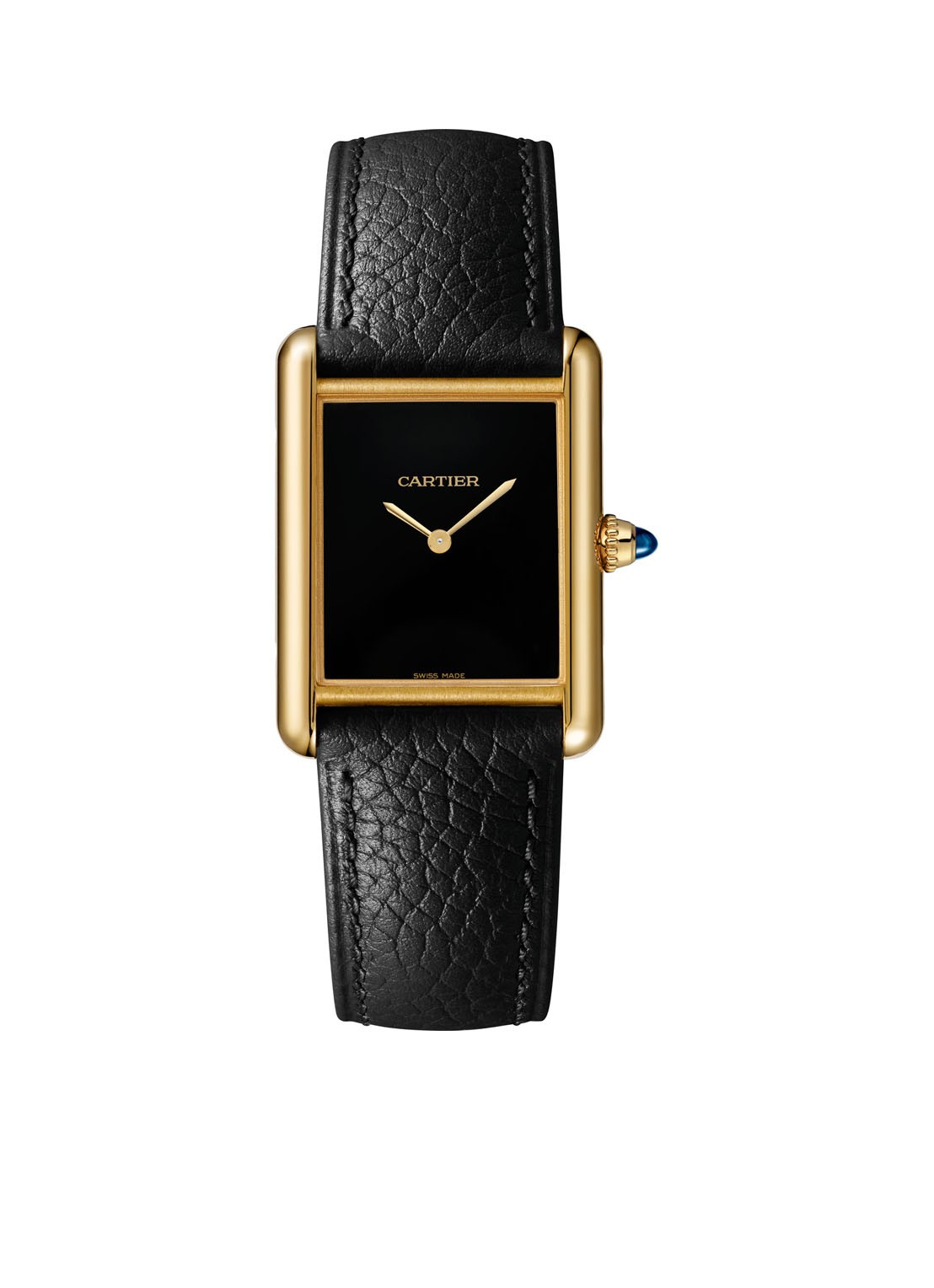 Cartier Tank Louis Cartier horloge van geelgoud CRWGTA0160 - voorkant goud