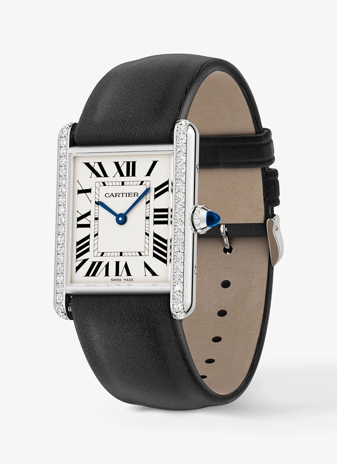 Cartier Tank Must de Cartier horloge CRW4TA0030 - voorkant 2 zilver