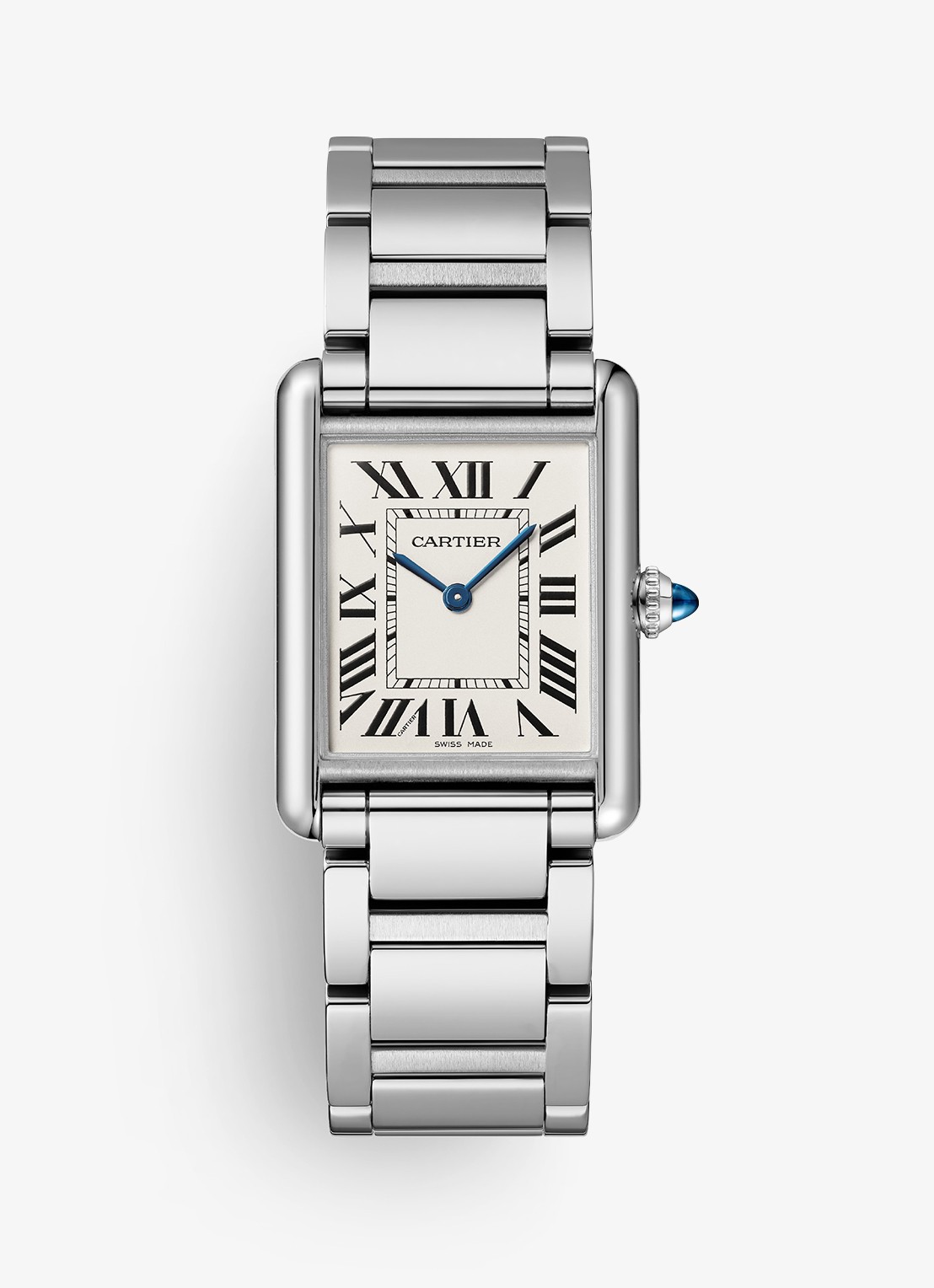 Cartier Tank Must de Cartier horloge CRWSTA0106 - voorkant 7 zilver
