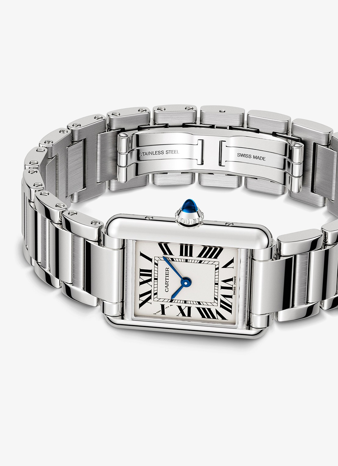 Cartier Tank Must de Cartier horloge CRWSTA0107 - detail 3 zilver