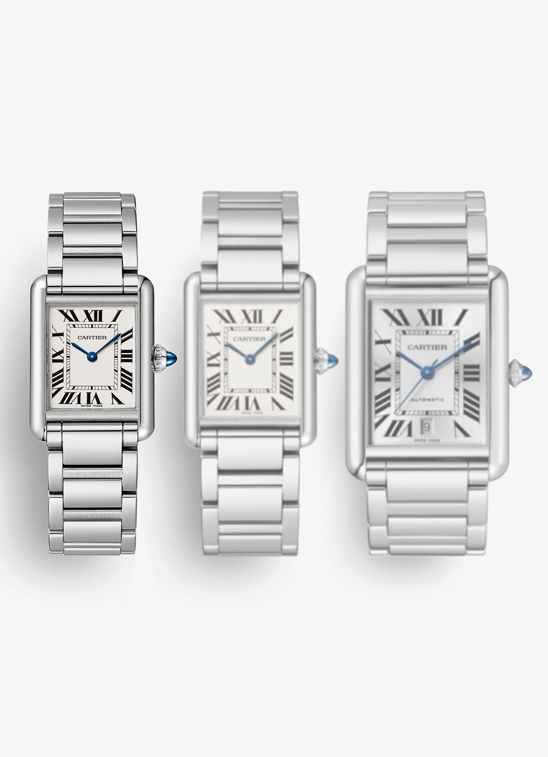 Cartier Tank Must de Cartier horloge CRWSTA0107 - detail 4 zilver