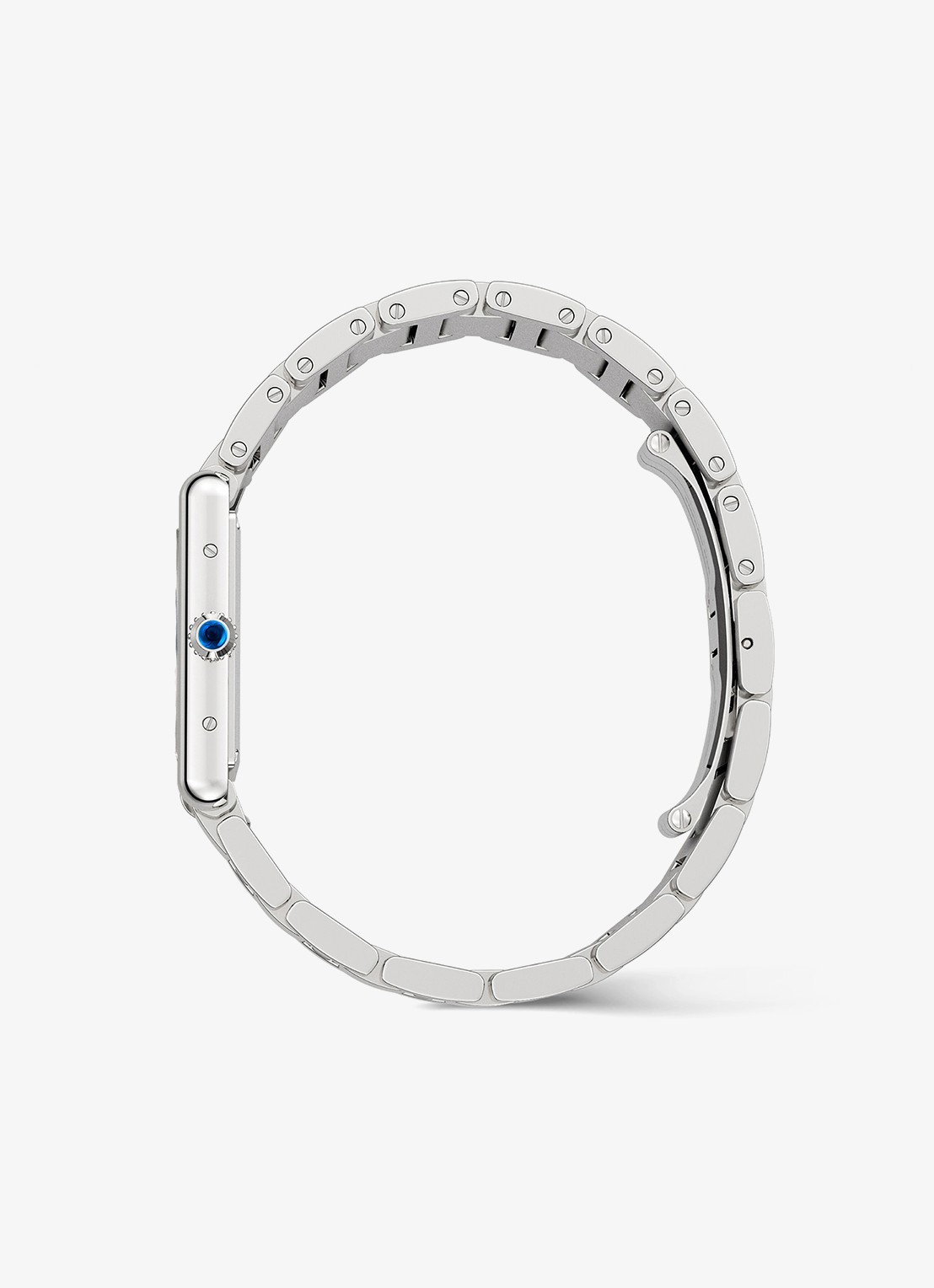 Cartier Tank Must de Cartier horloge, large model CRWSTA0106 - detail 4 zilver