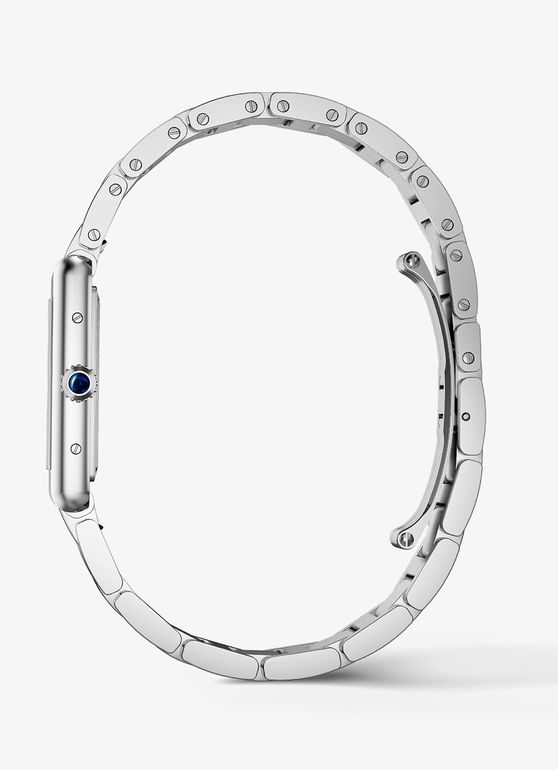 Cartier Tank must SolarBeat™ horloge CRWSTA0122 - achterkant 6 zilver