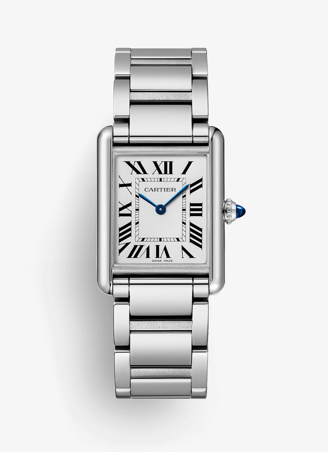 Cartier Tank must SolarBeat™ horloge CRWSTA0122 - voorkant 7 zilver