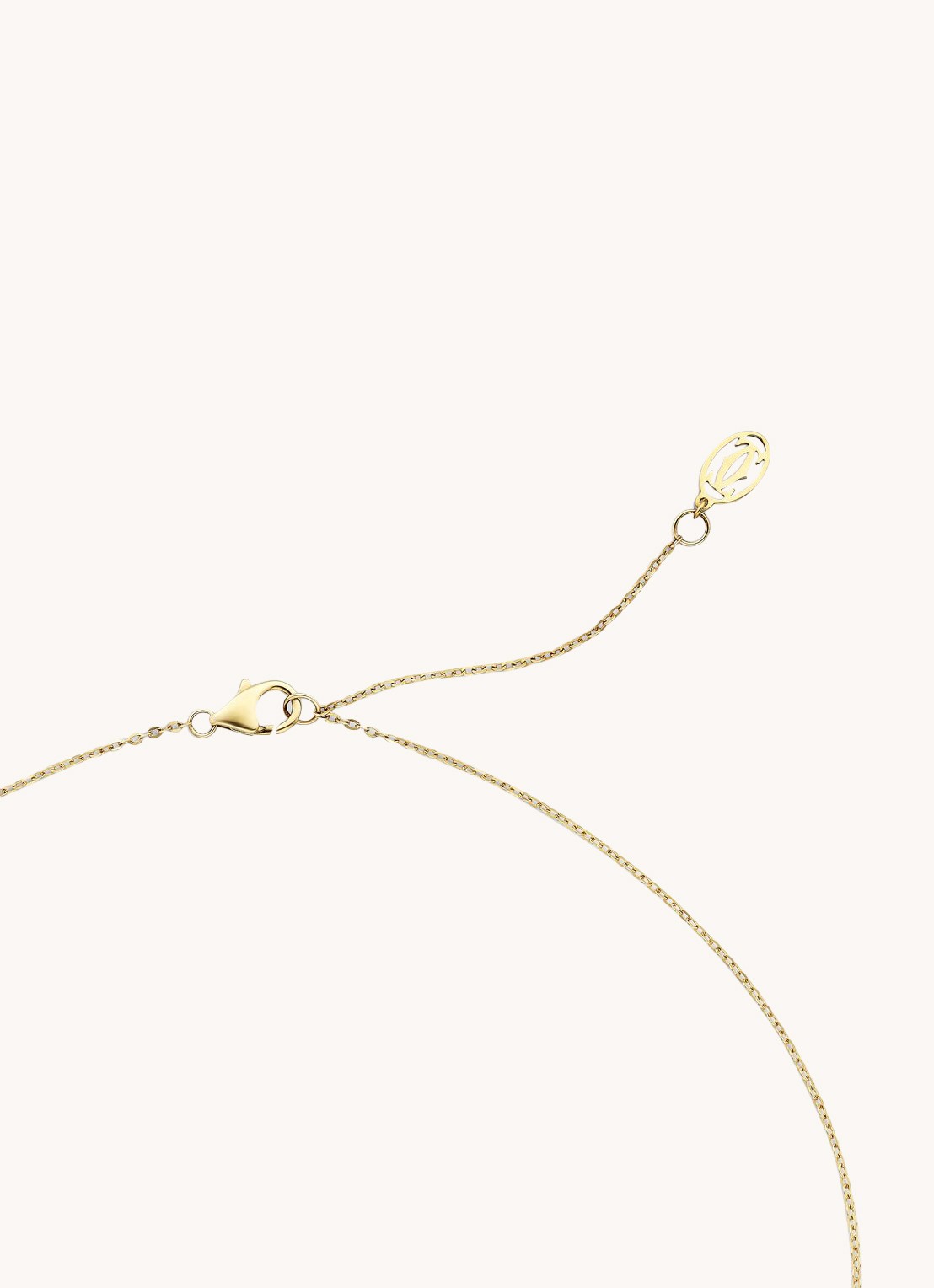 Cartier Trinity de Cartier ketting van 18 karaat rosé-, wit,- en geelgoud met diamanten CRB7224807 - detail 4 goud