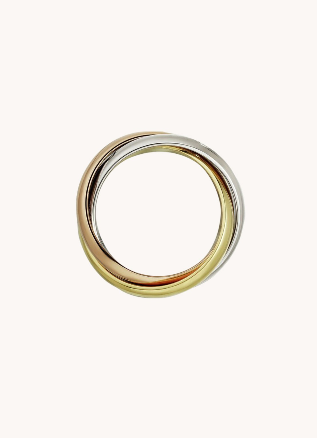 Cartier Trinity ring - detail 6 aluminium