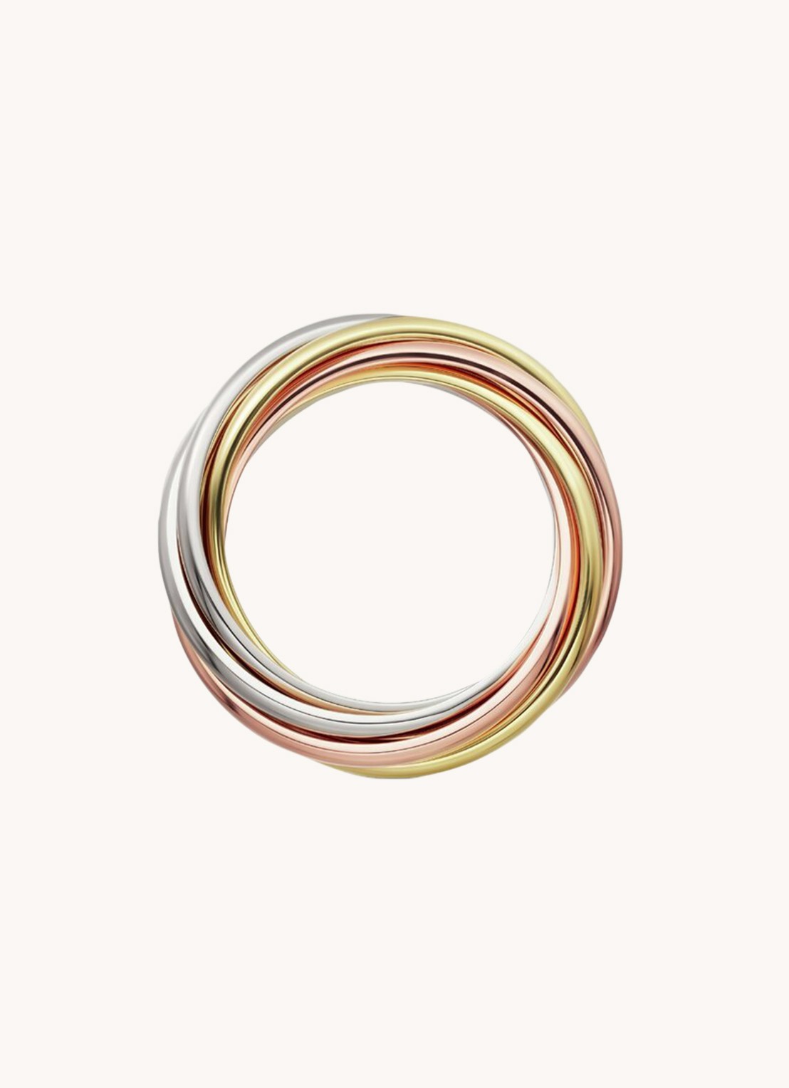 Cartier Trinity ring - detail 4 multicolor