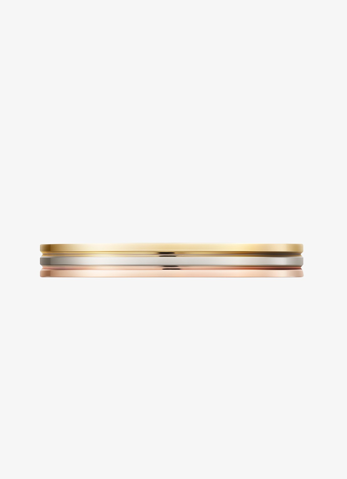 Cartier Vendome Louis Cartier trouwring, van 18 karaat rosé-, wit-, en geelgoud CRB4209900 - detail 4 goud
