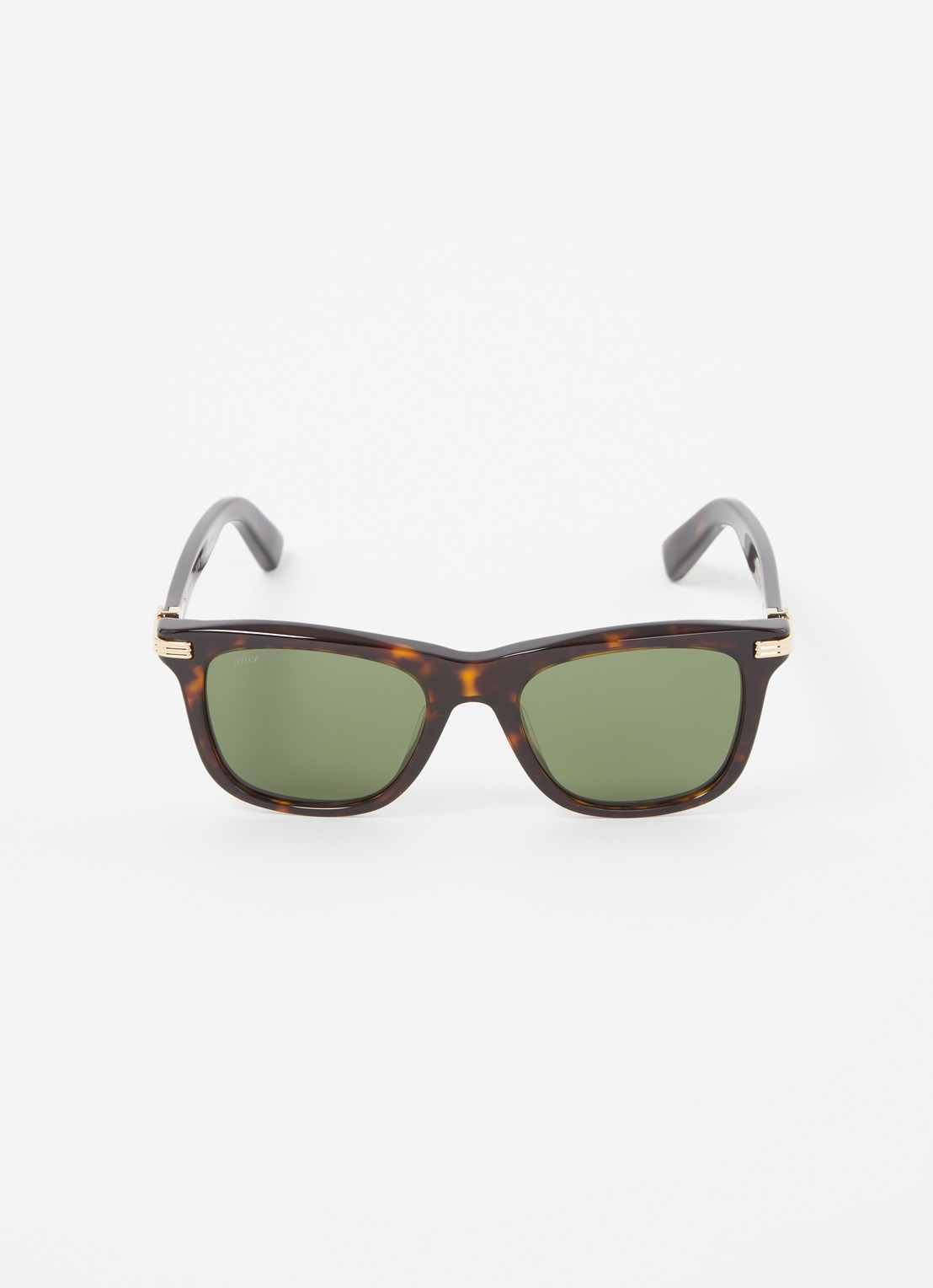 Cartier Wayfarer zonnebril CT0396S - detail donkerbruin