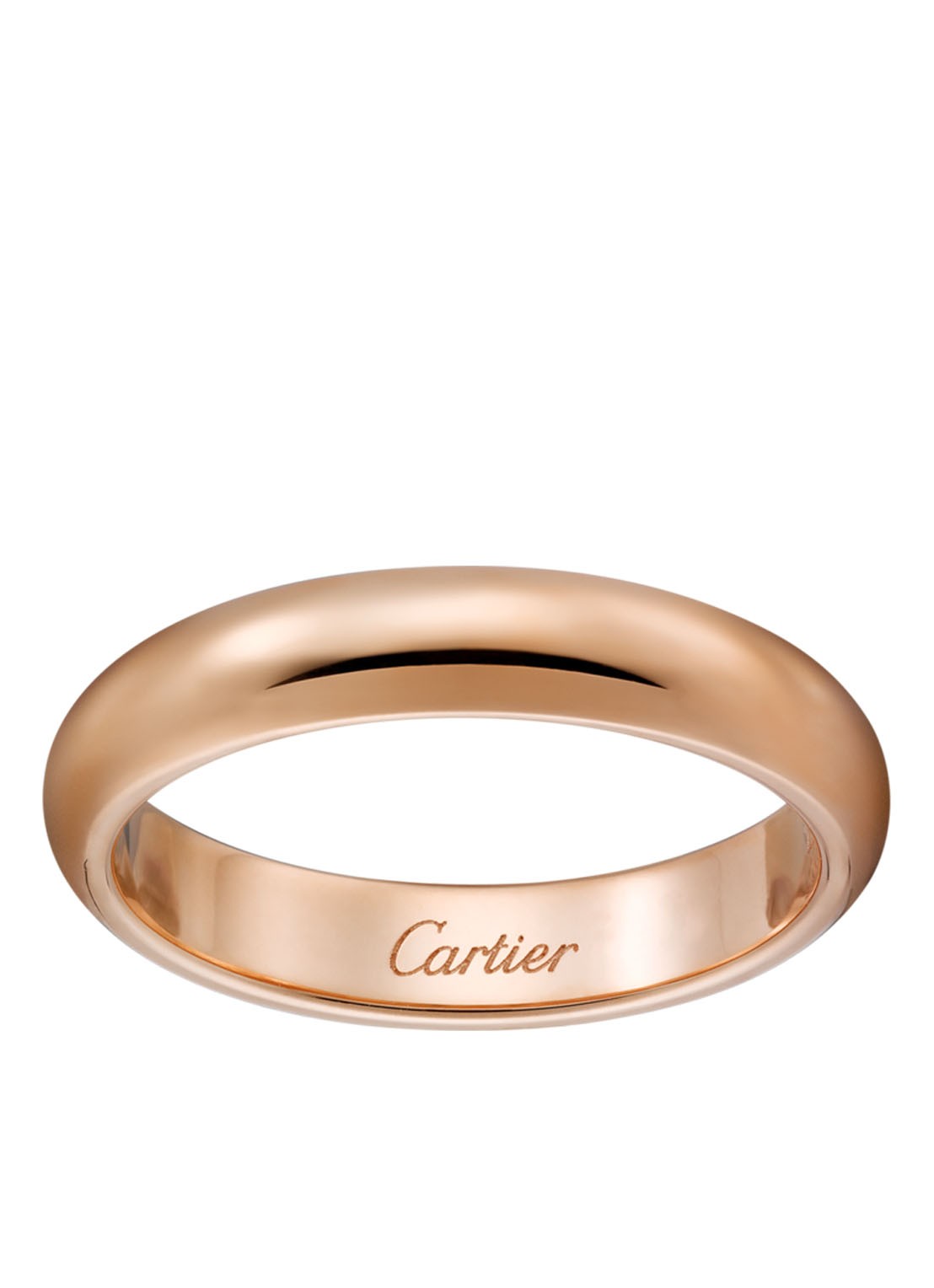 Cartier Wedding Band ring van 18 karaat roségoud CRB4096600 - voorkant 2 roségoud