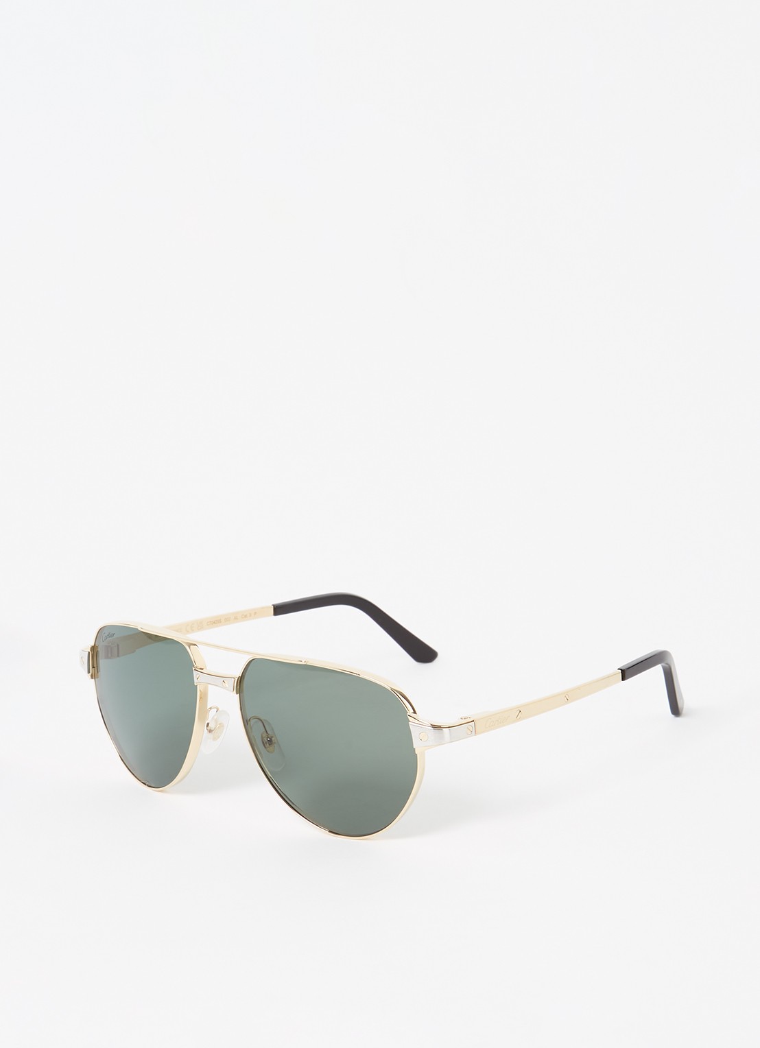 Cartier Zonnebril CT0425S - voorkant goud