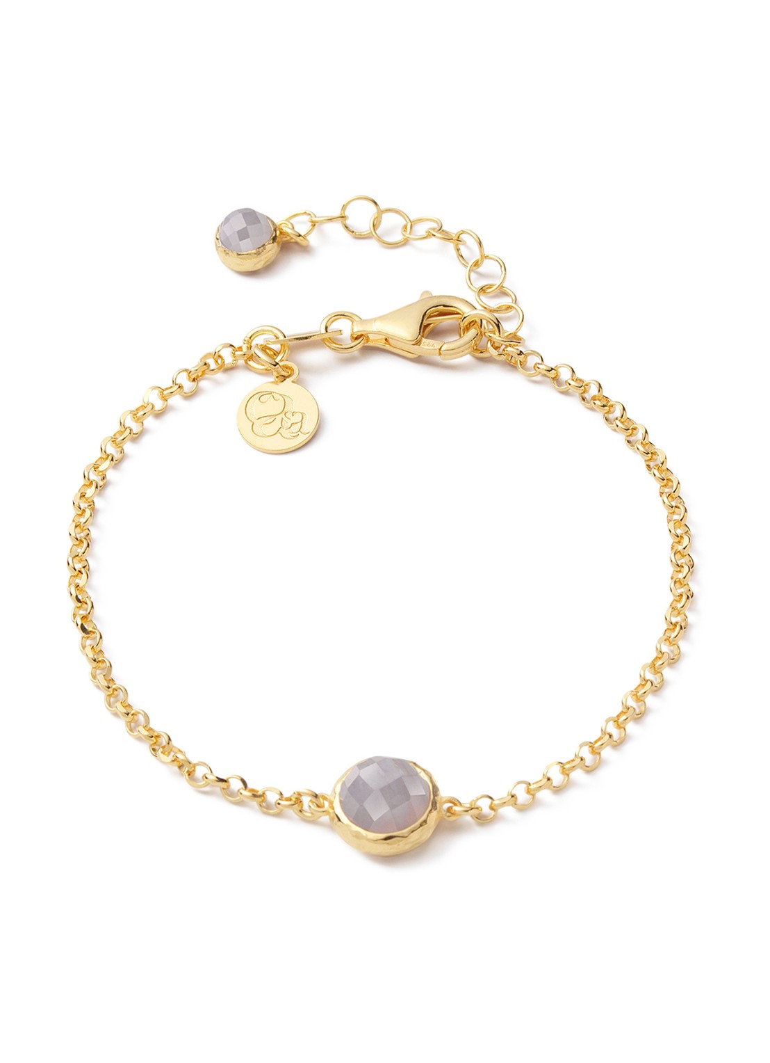 Casa Jewelry Amalfi armband verguld - voorkant goud