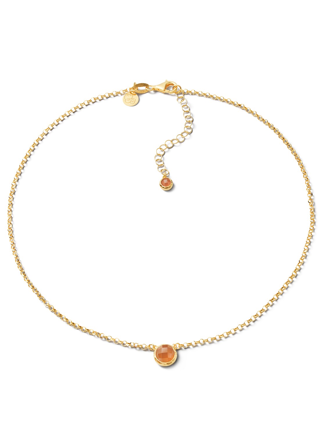 Casa Jewelry Amalfi ketting verguld - voorkant goud