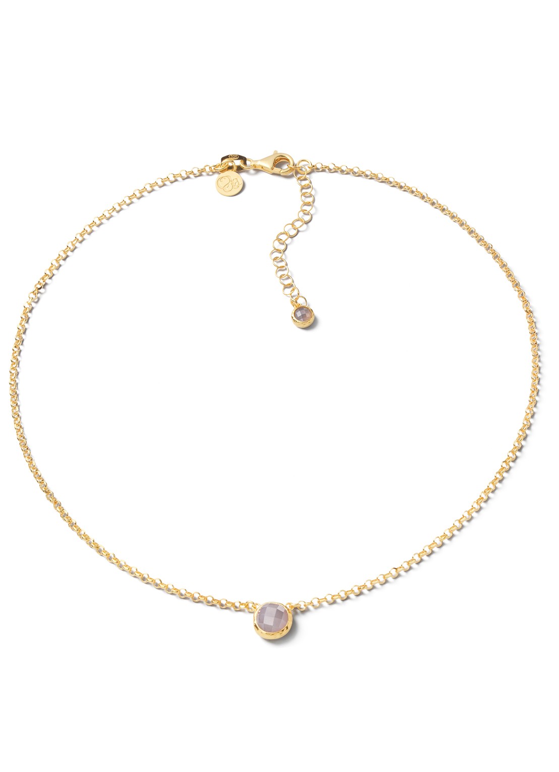 Casa Jewelry Amalfi ketting verguld - voorkant goud