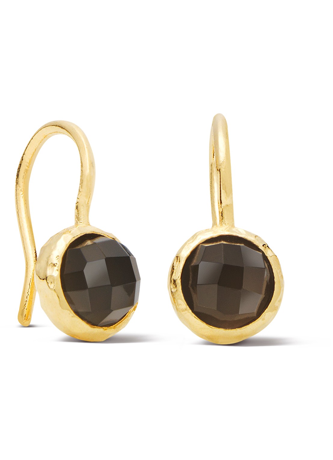 Casa Jewelry Amalfi oorhangers verguld - voorkant goud
