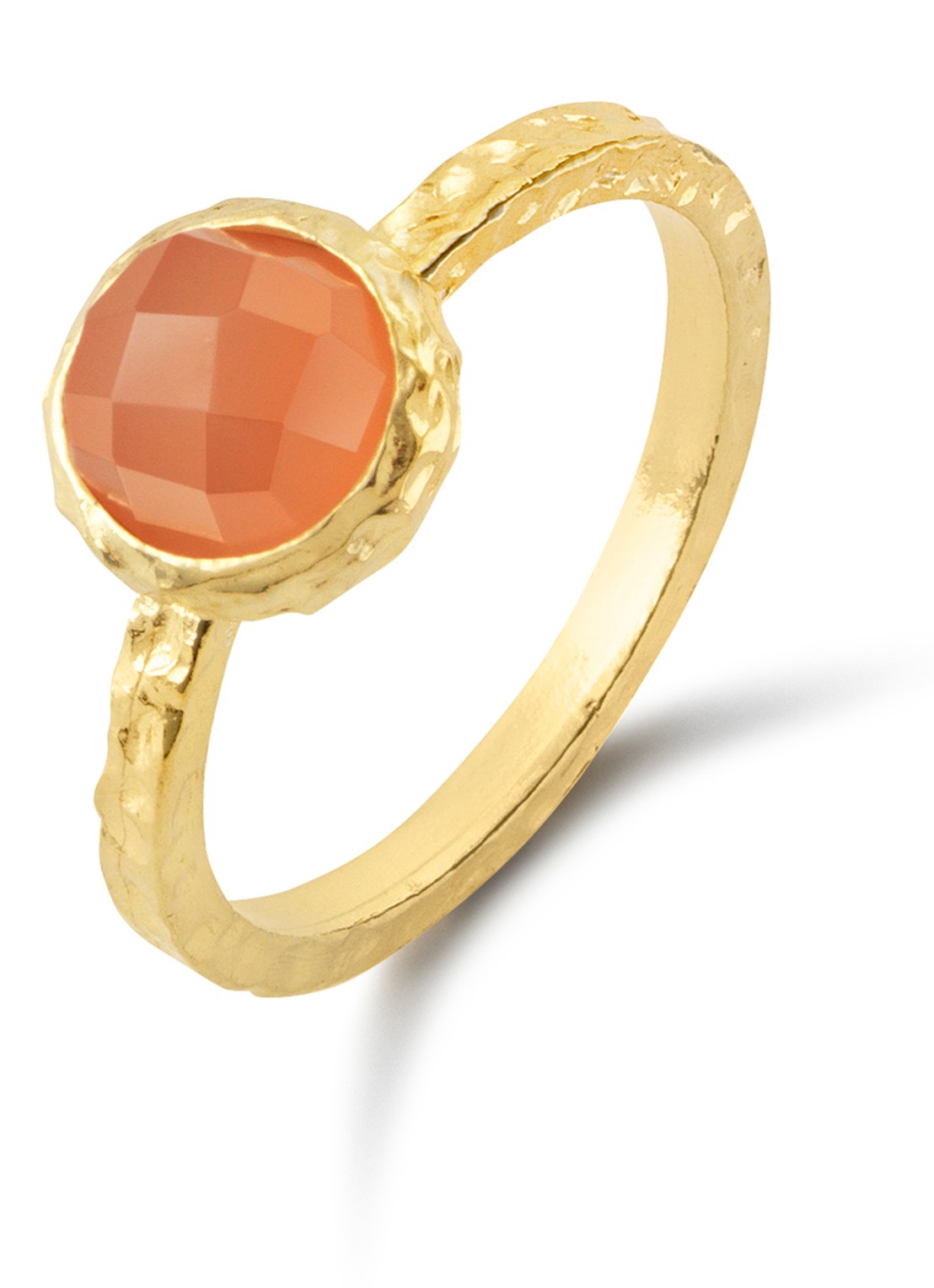 Casa Jewelry Amalfi ring verguld 52 - voorkant goud