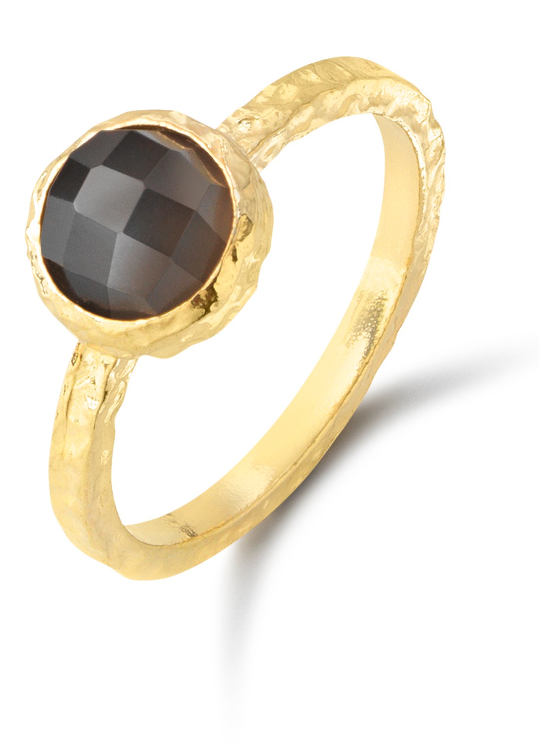 Casa Jewelry Amalfi ring verguld 54 - voorkant goud