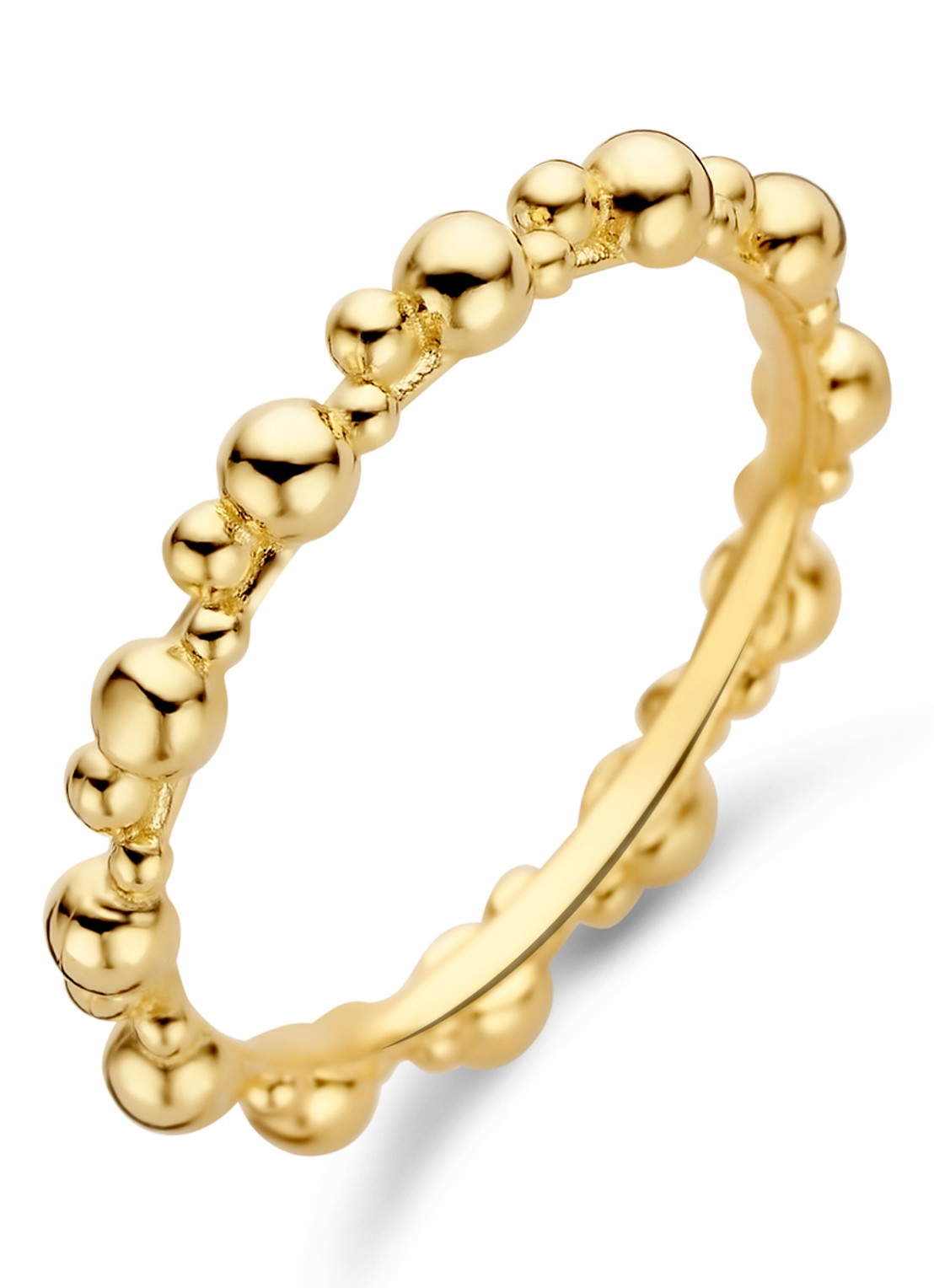 Casa Jewelry Atomium ring verguld - voorkant goud