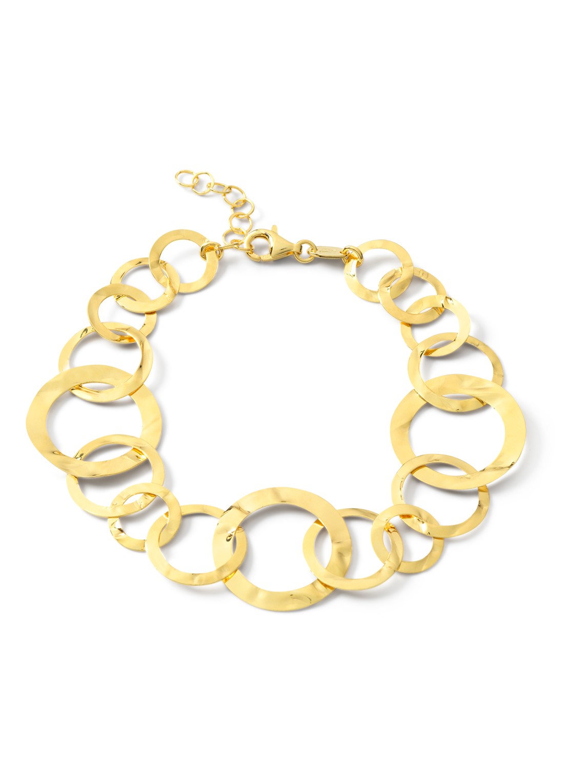 Casa Jewelry Bouncy armband verguld - voorkant goud